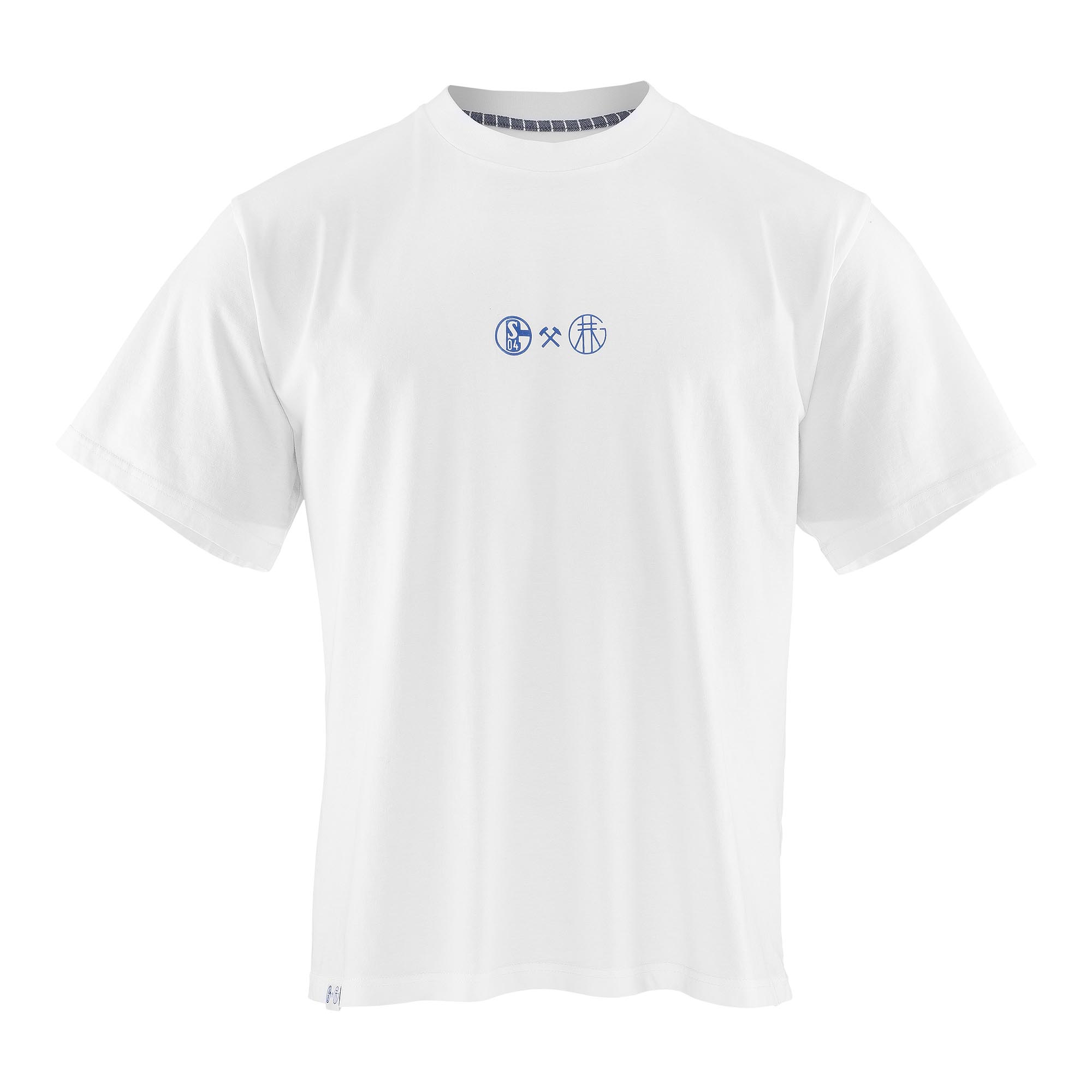 Details für T-Shirt S04 x GH oversized weiß