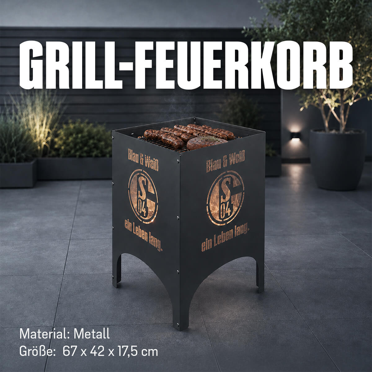 Grill-Feuerkorb