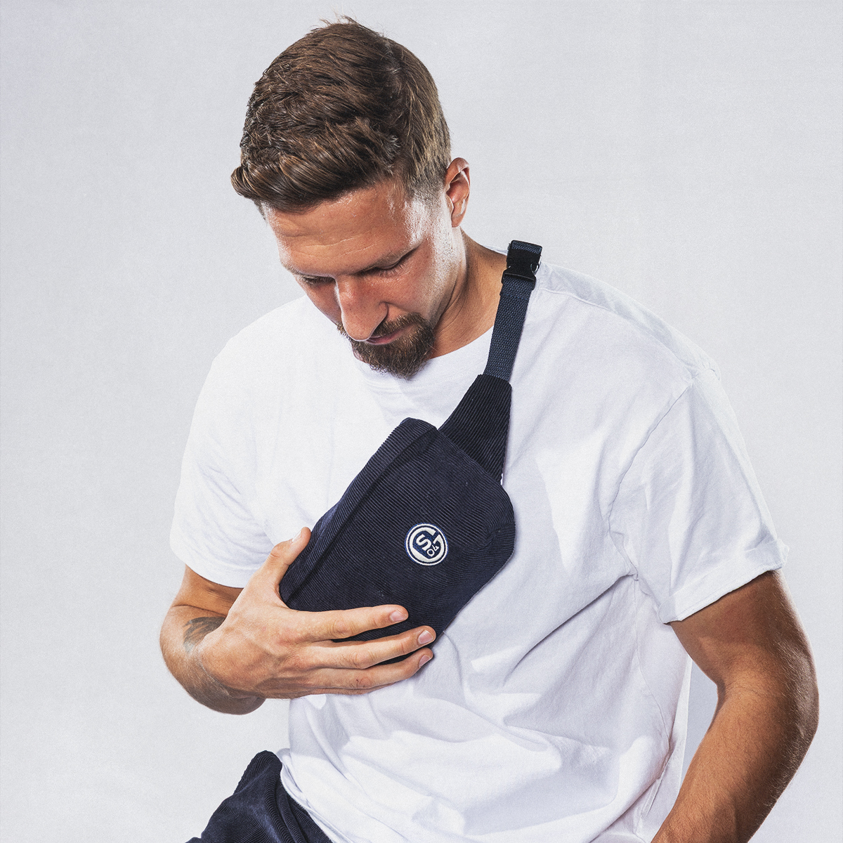 Bachmann mit Retro Hipbag