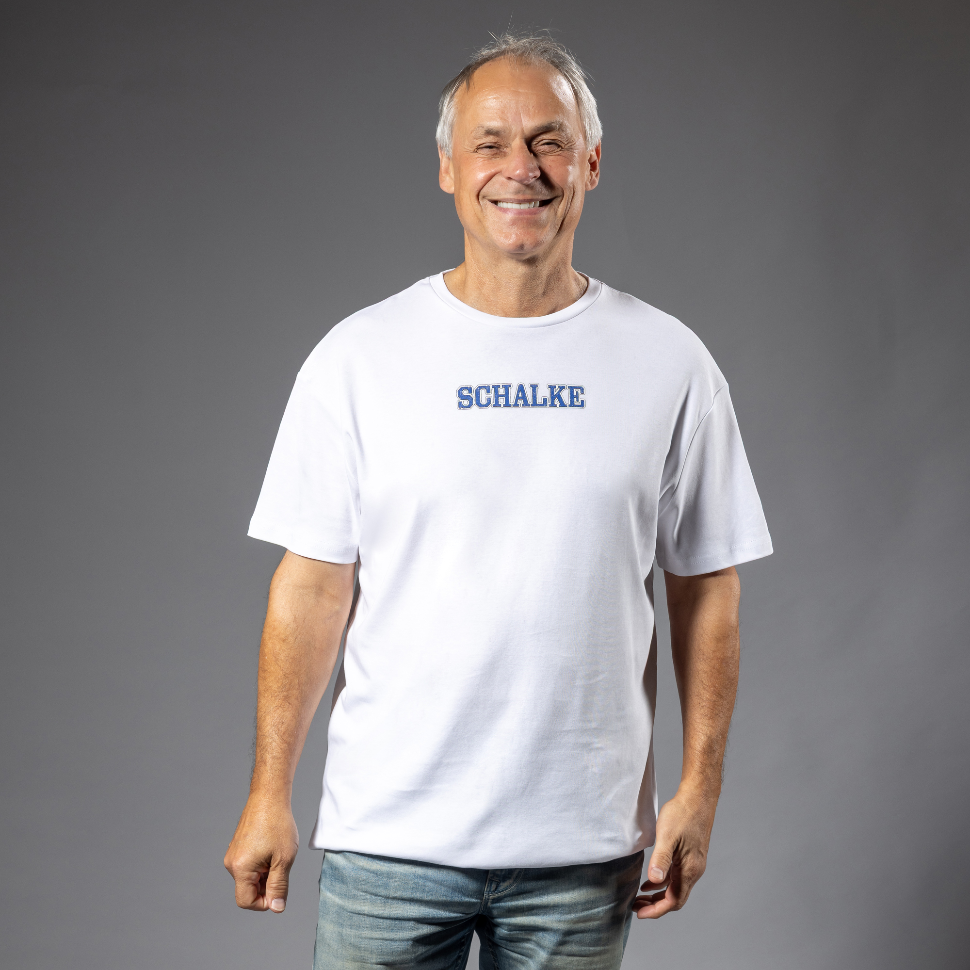 T-Shirt Vintage weiß