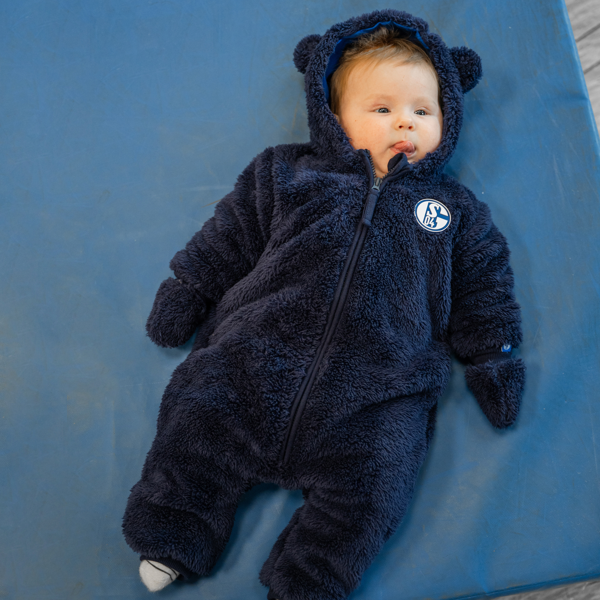 Schalke Jumpsuit Baby Model