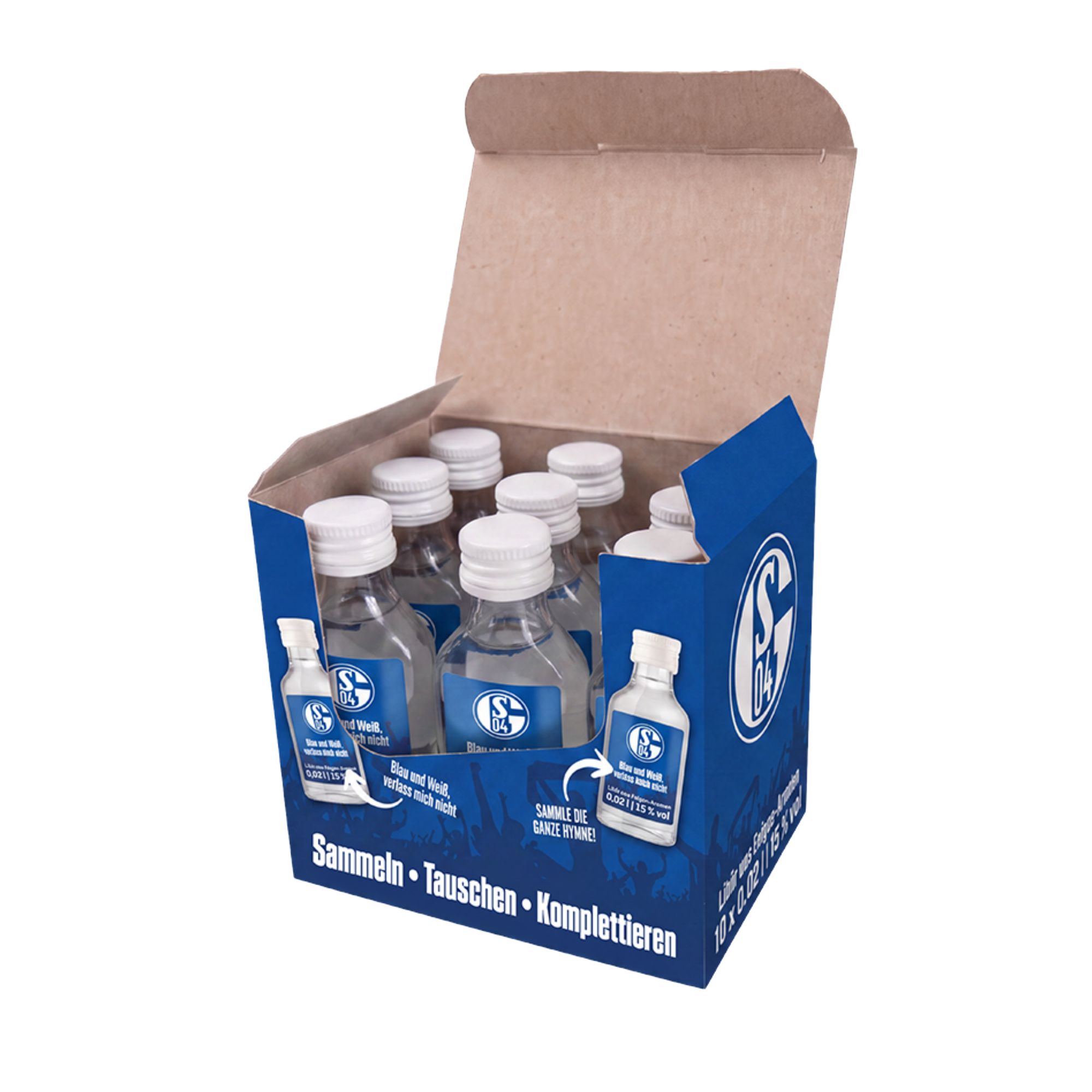 10x 0,02 Liter Fläschchen 