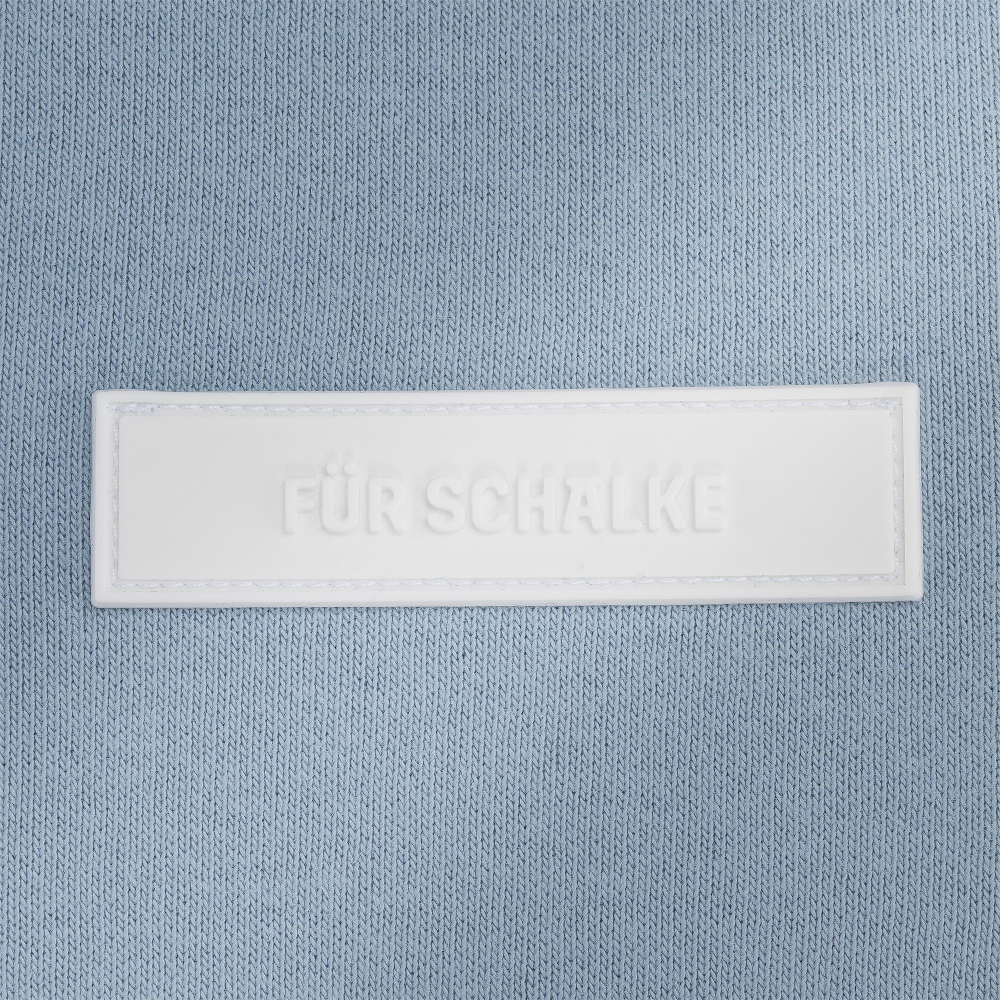 Für Schalke Badge auf Hoodie