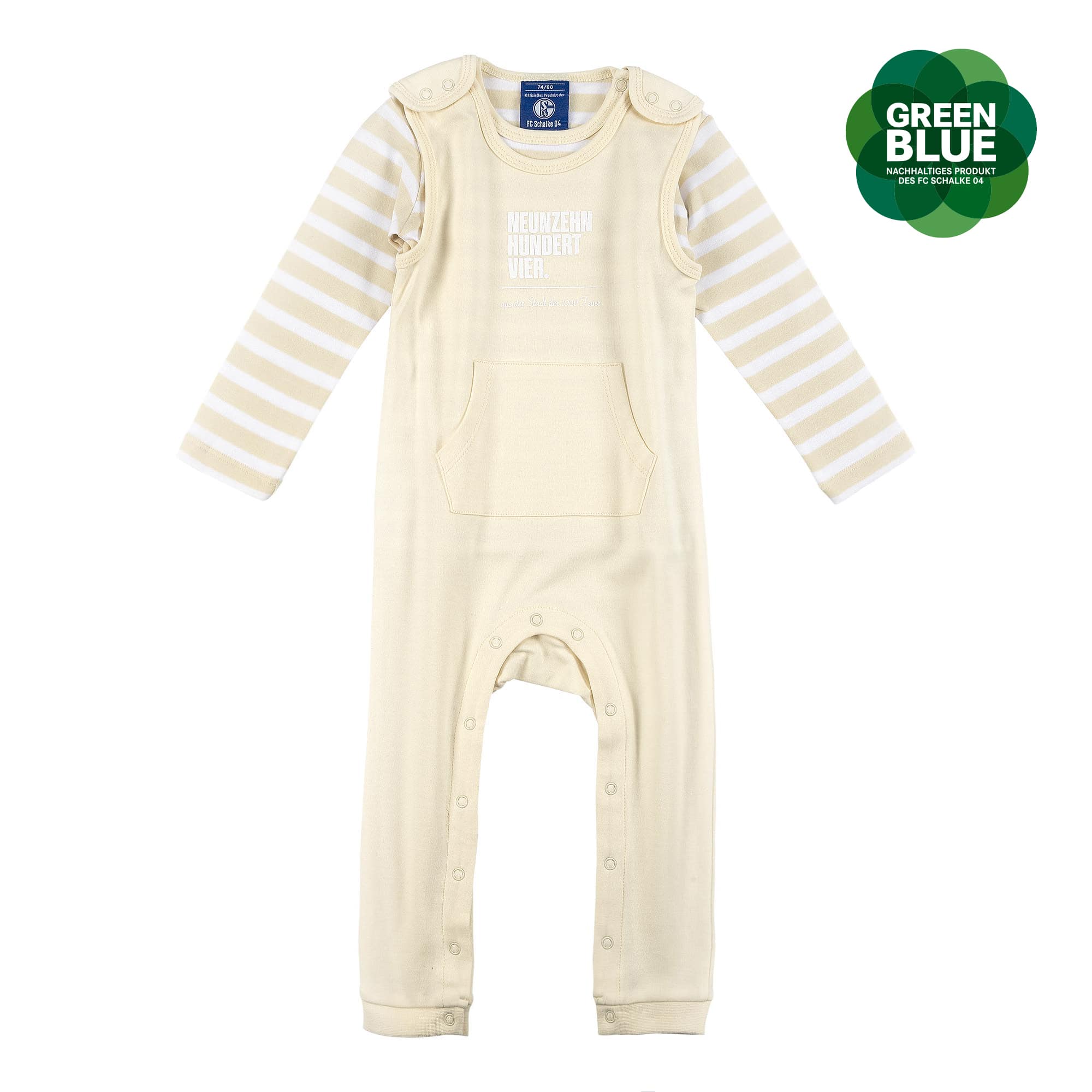 Latzhose & Shirt-Set Baby