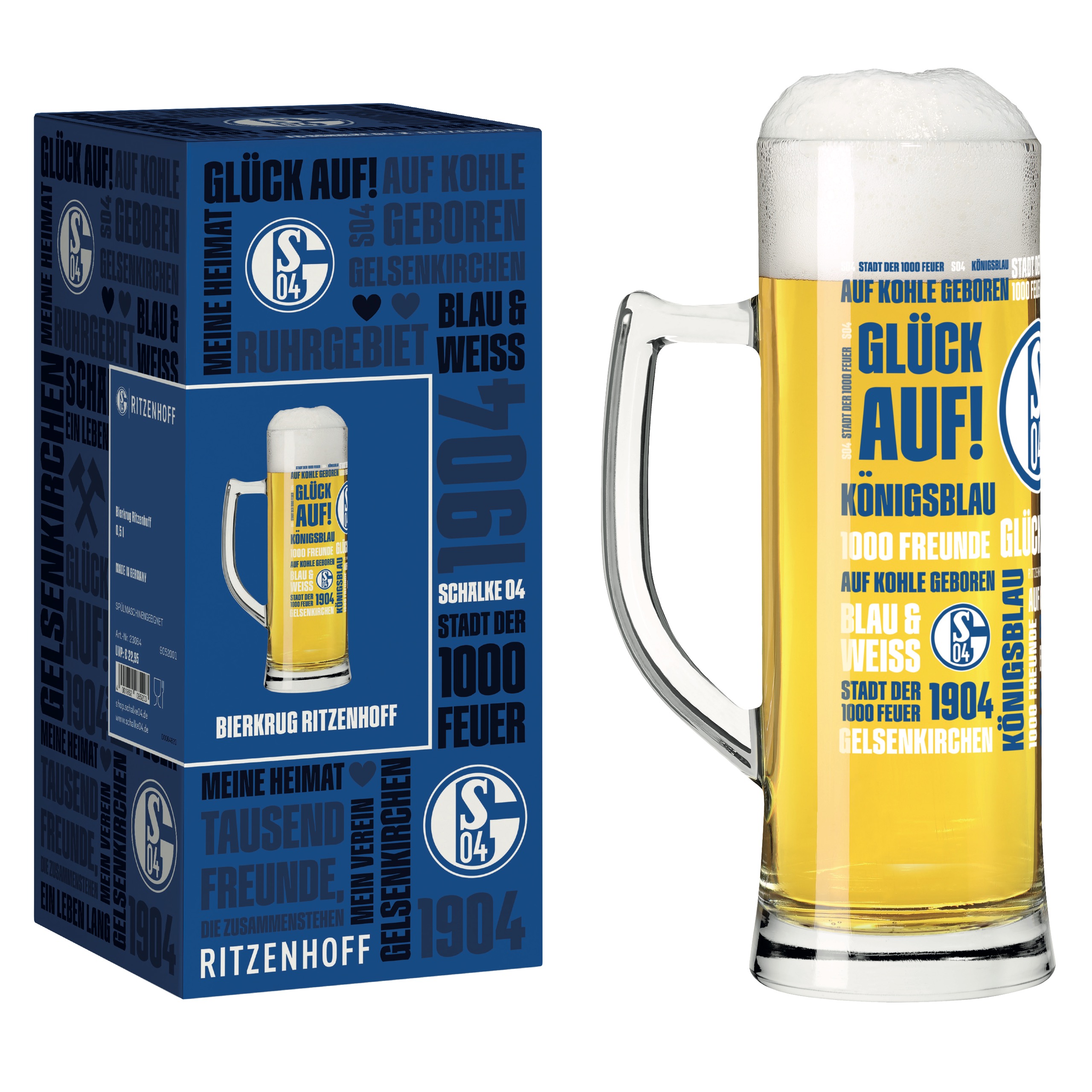 Details für Bierkrug Ritzenhoff 0,5 L