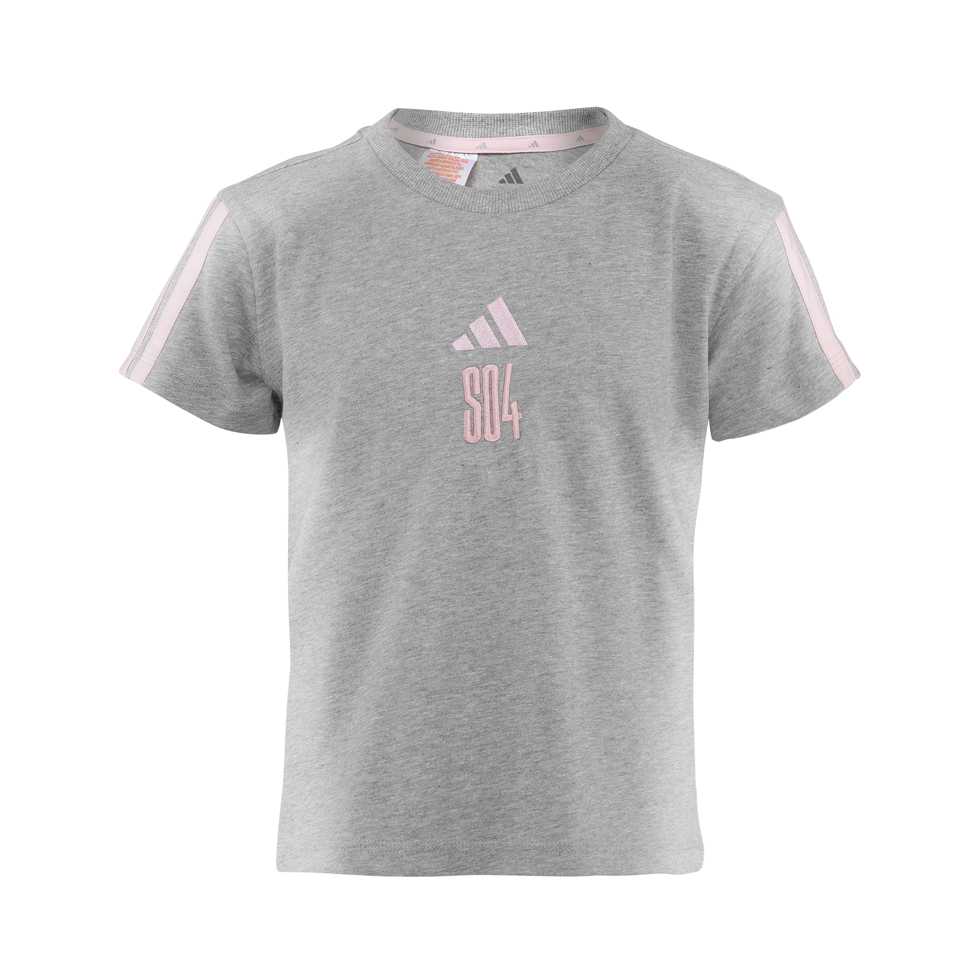 Details für adidas T-Shirt Kids grau