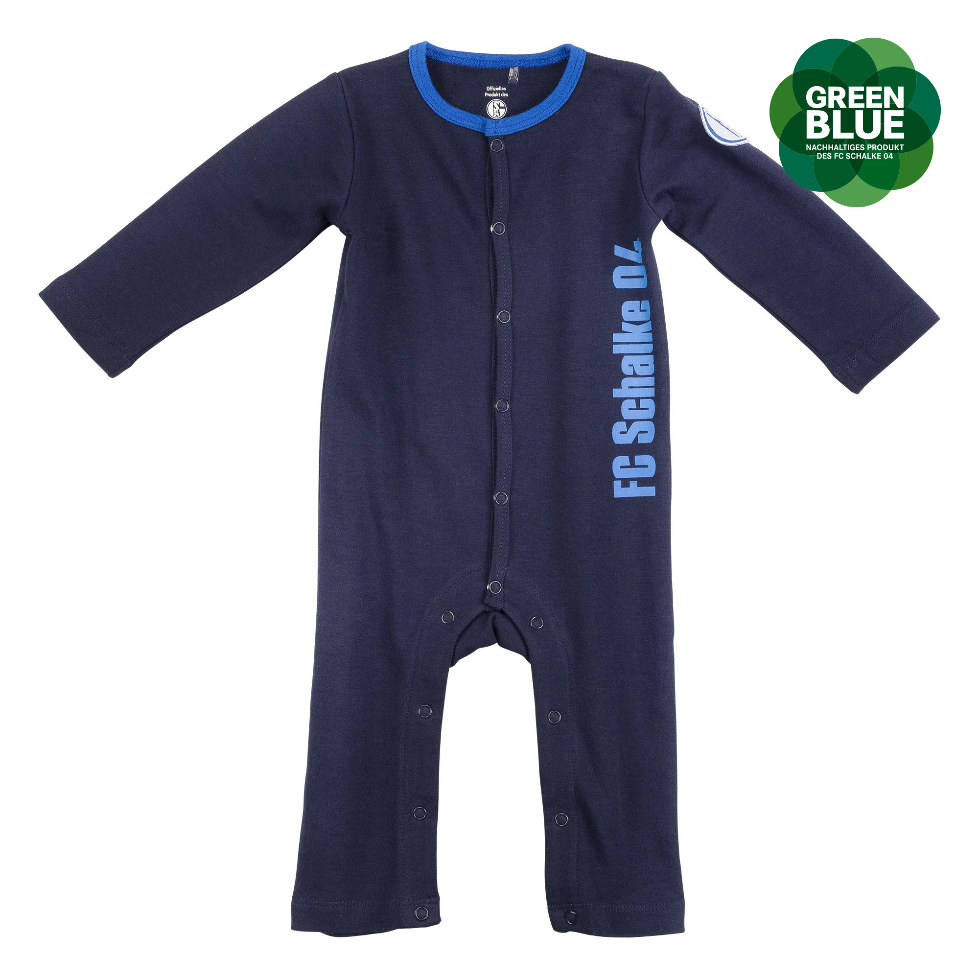 Strampler Baby Schalke navy