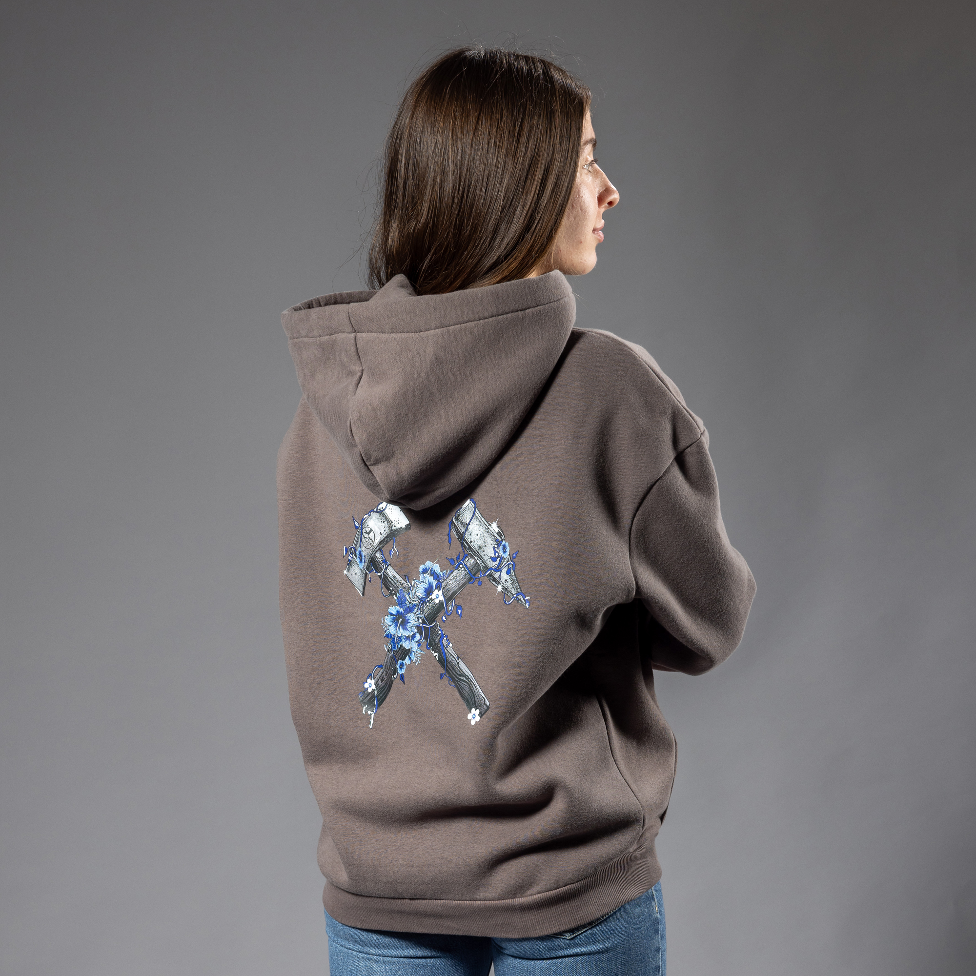 Kapuzen-Sweat Damen Heritage 