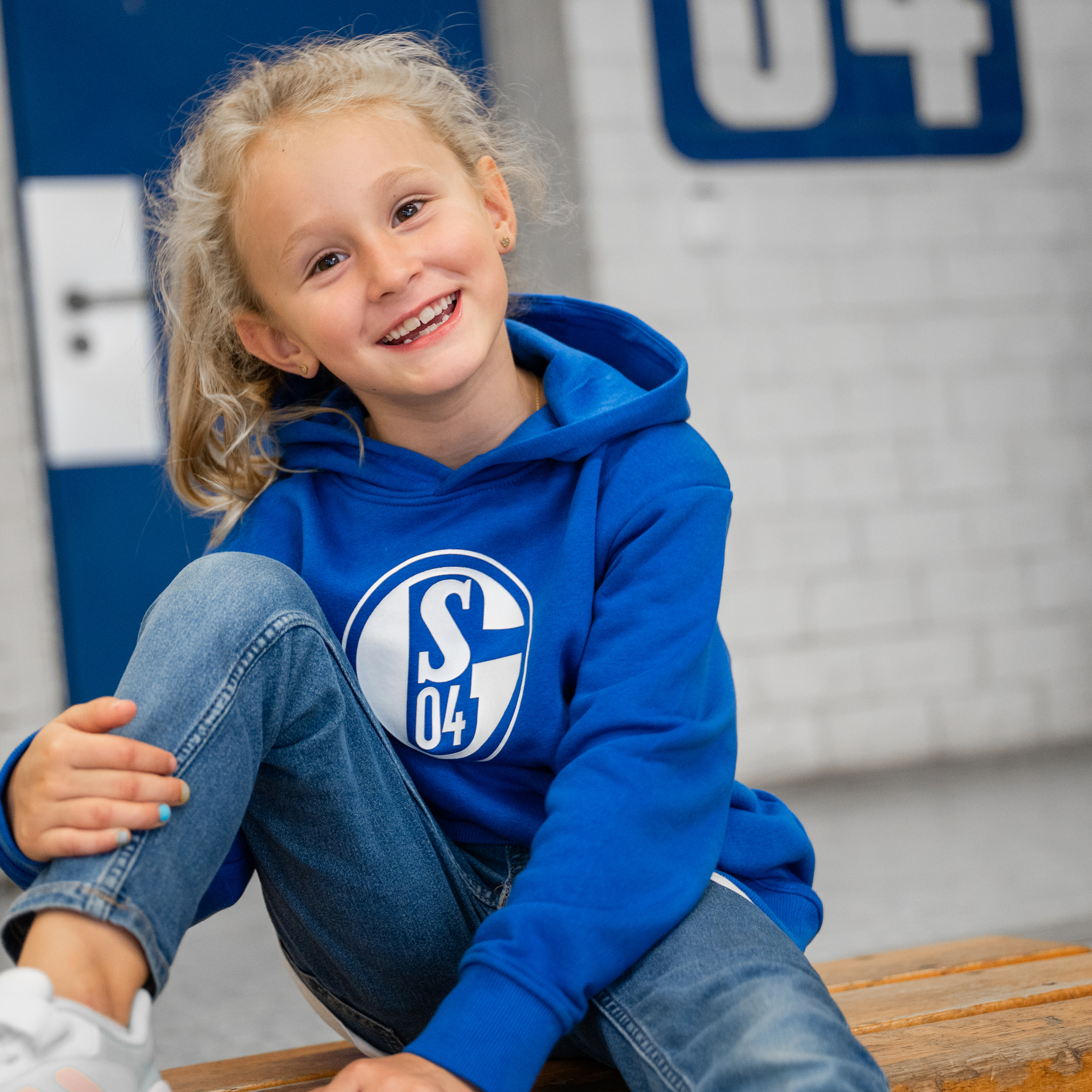 Schalke Kids Hoodie Model