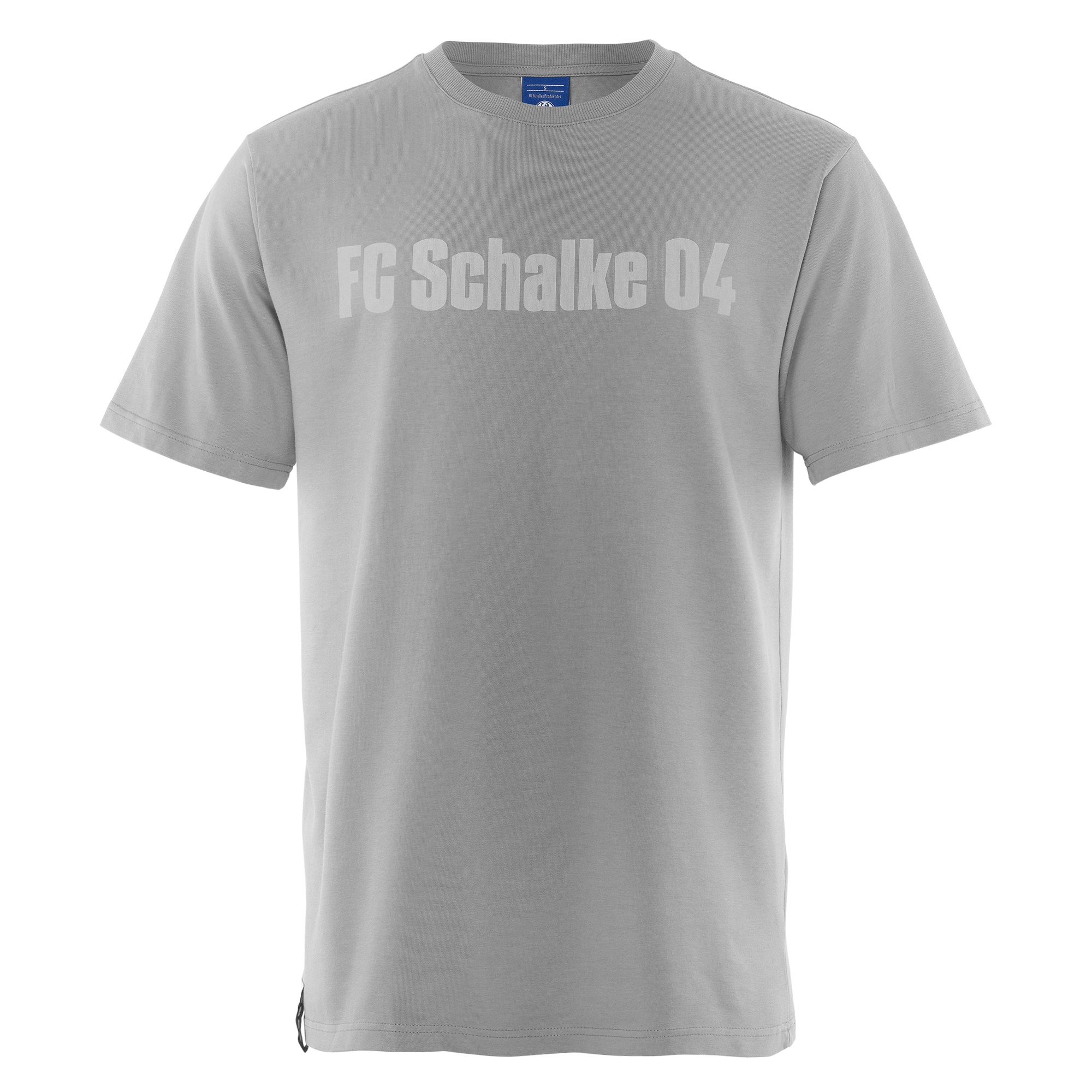 Details für T-Shirt unisex washed grau