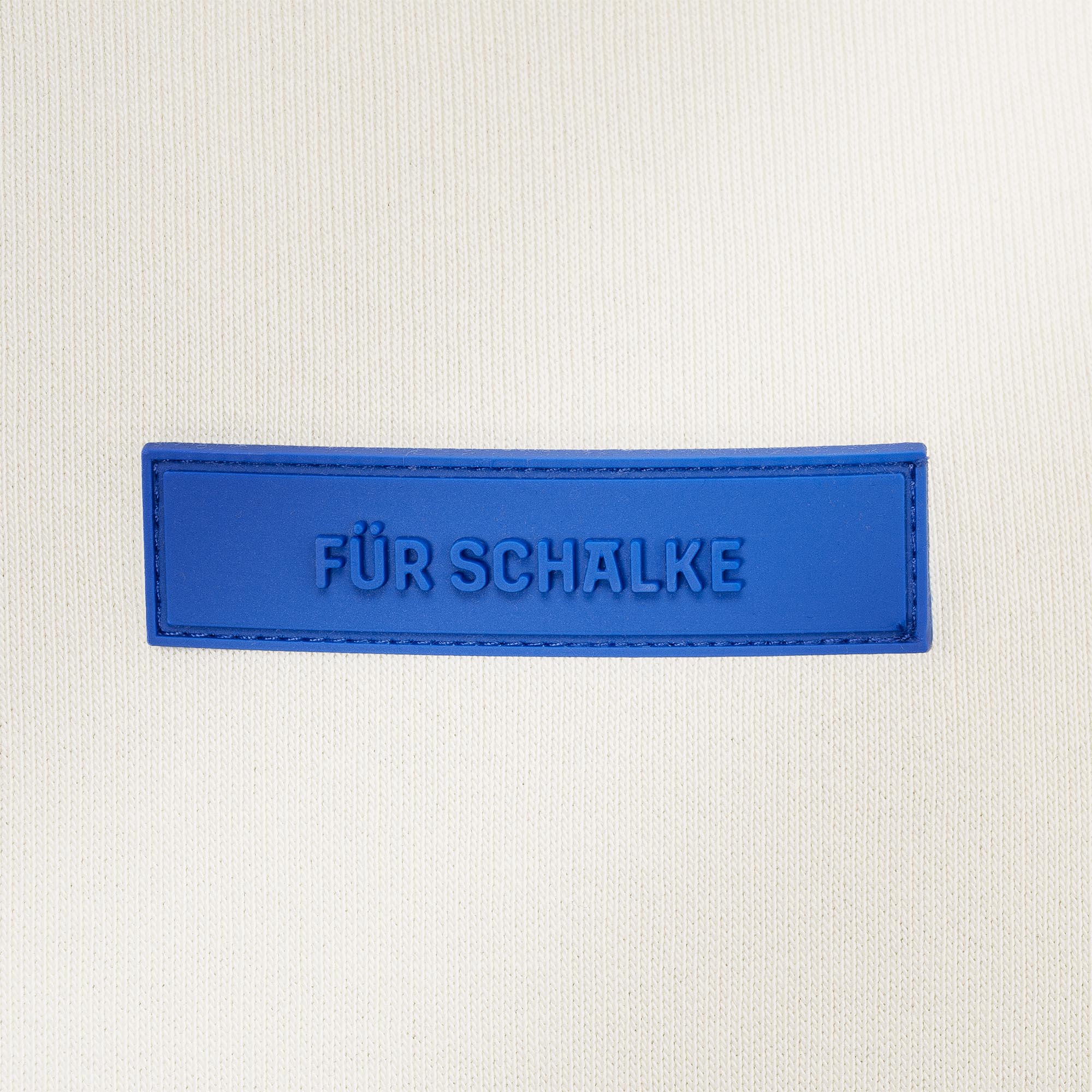 Für Schalke Pullover offwhite