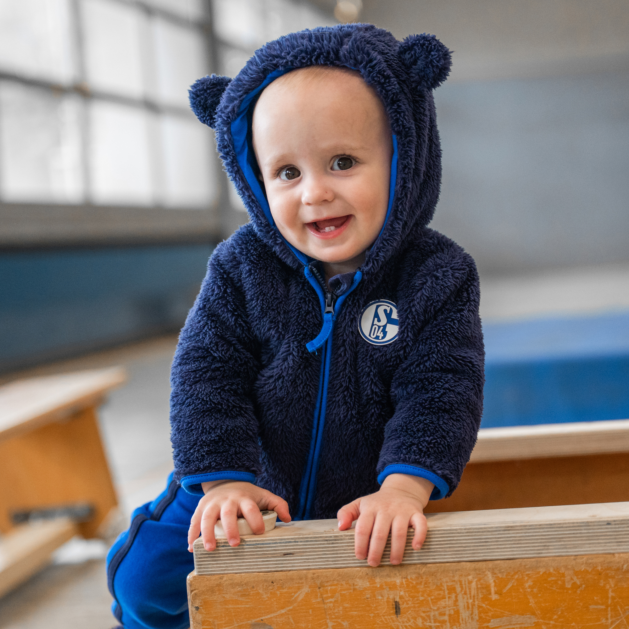 Schalke Baby Teddy Jacke