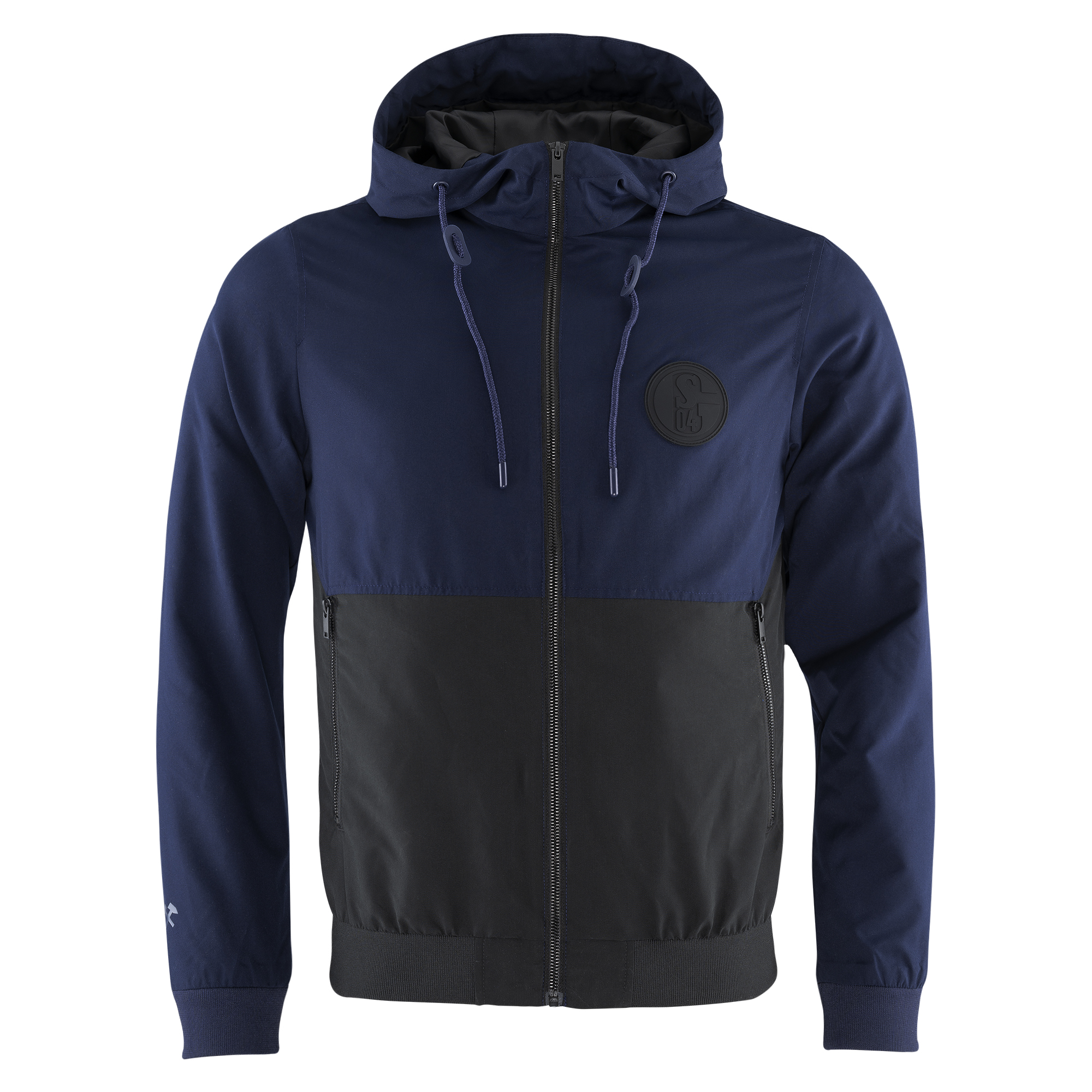 Details für Windbreaker schwarz navy