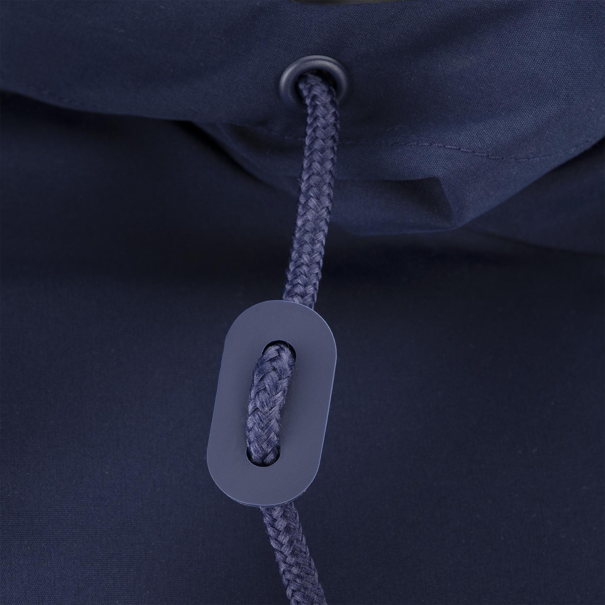 Windbreaker schwarz Detail
