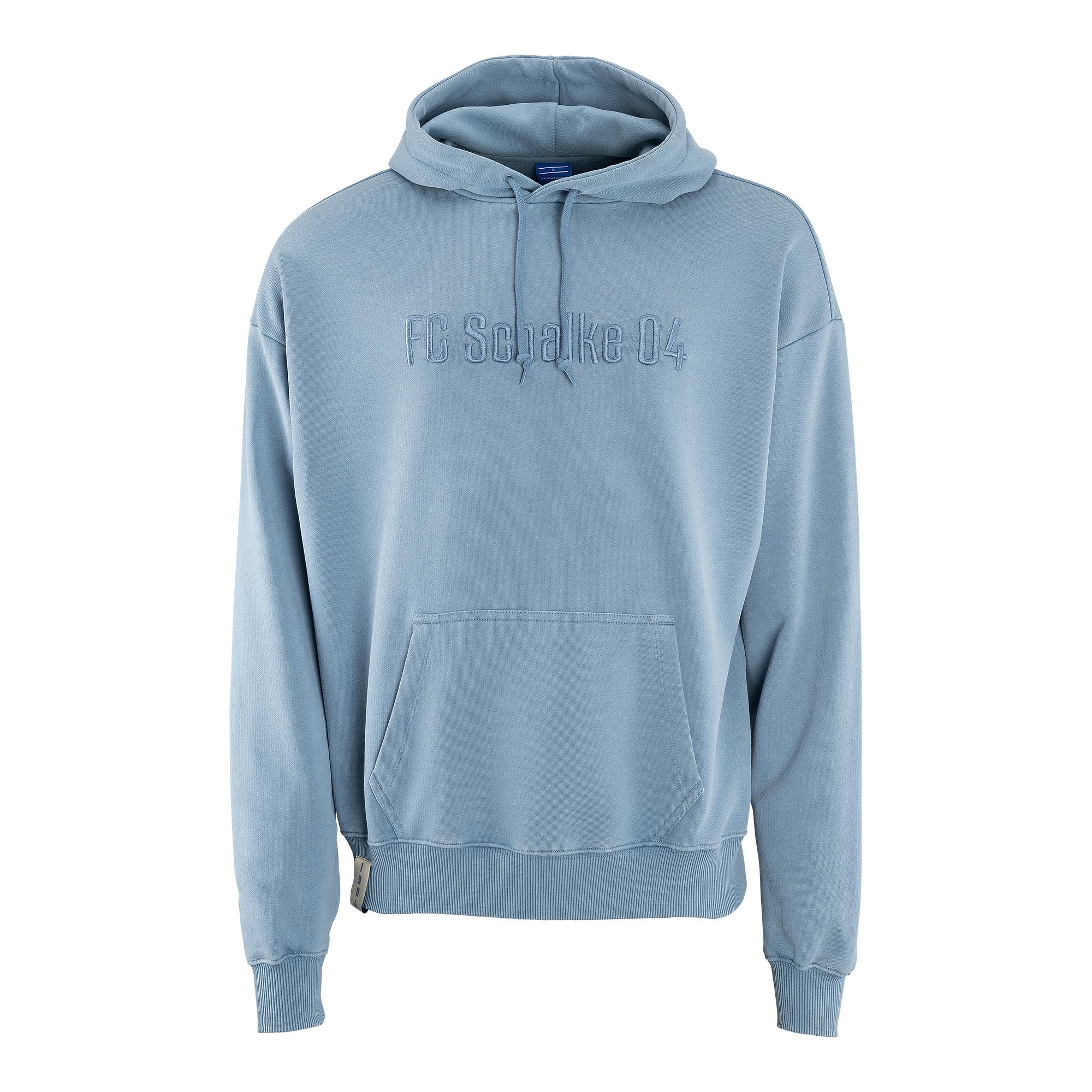 Details für Kapuzen-Sweat unisex washed blau