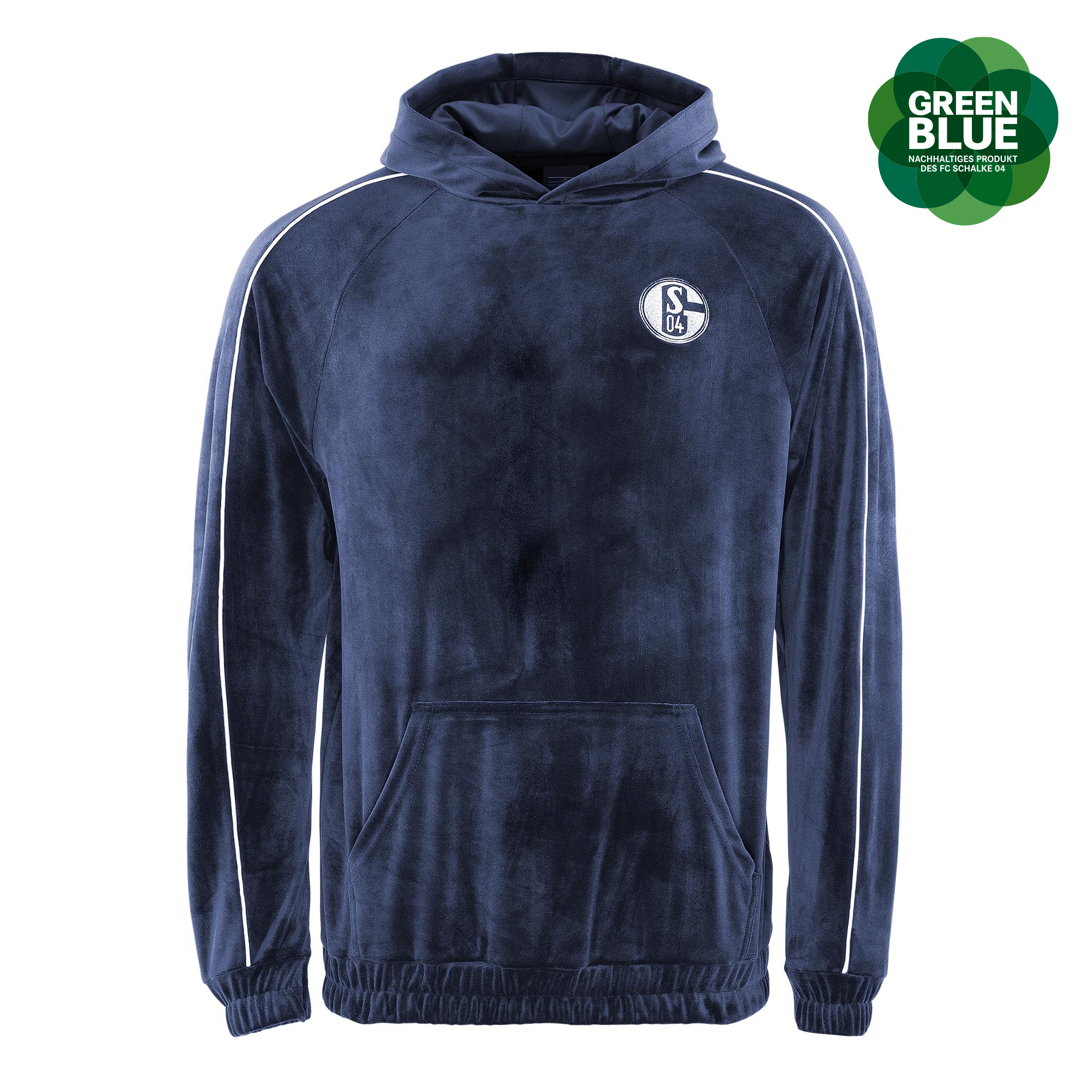 Kapuzen-Sweat unisex Retro navy