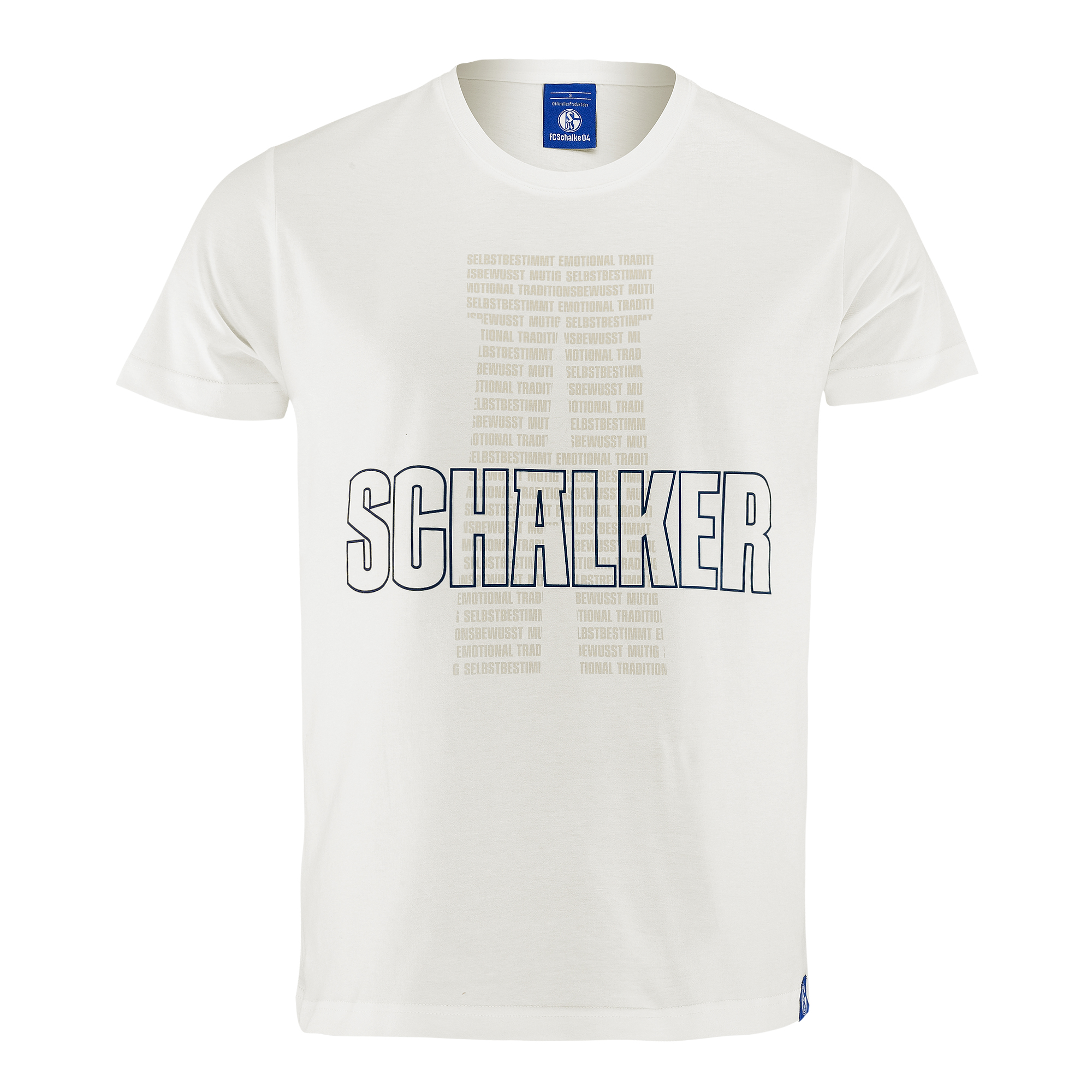 T-Shirt weiß Schalker