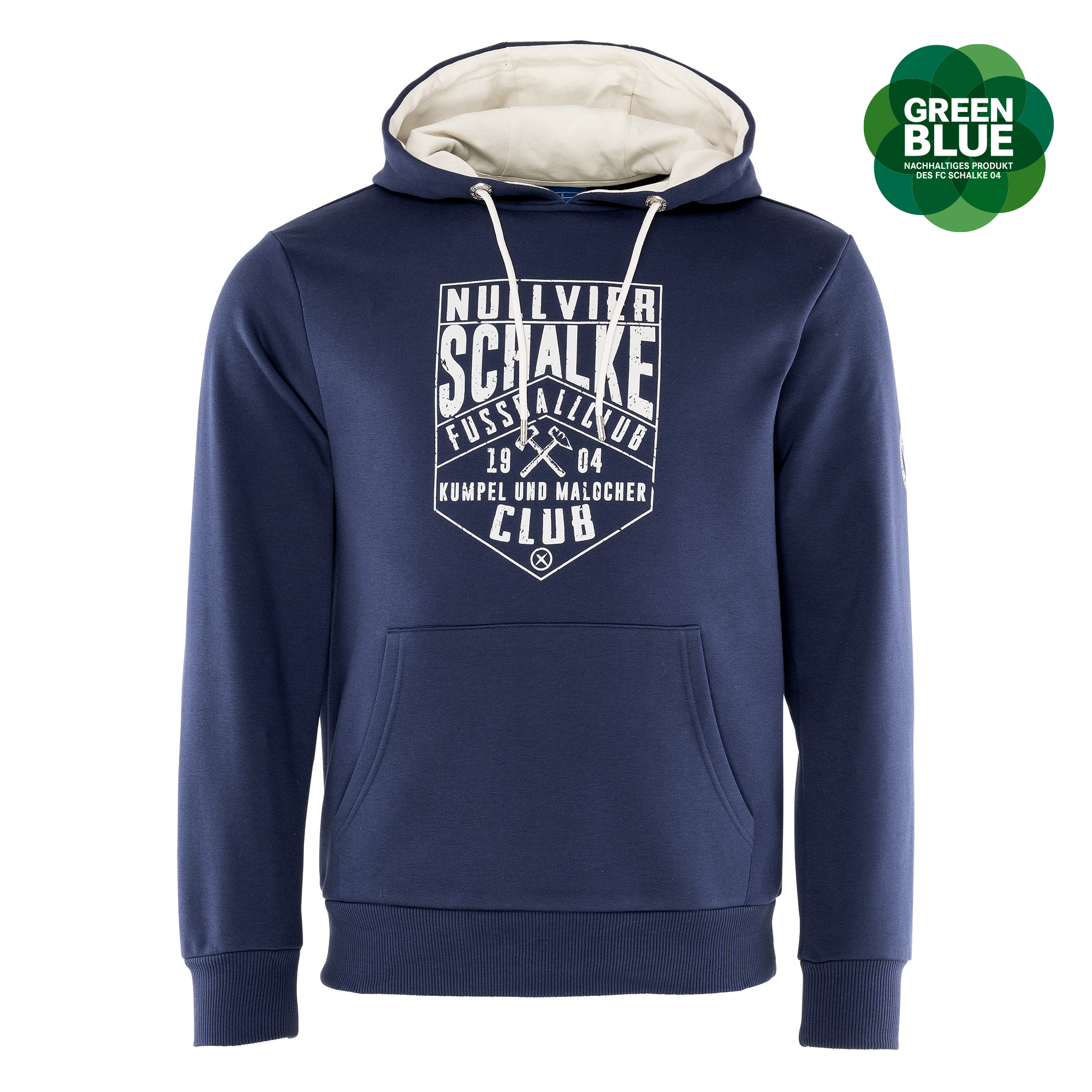 Details für Kapuzen-Sweat Nullvier navy