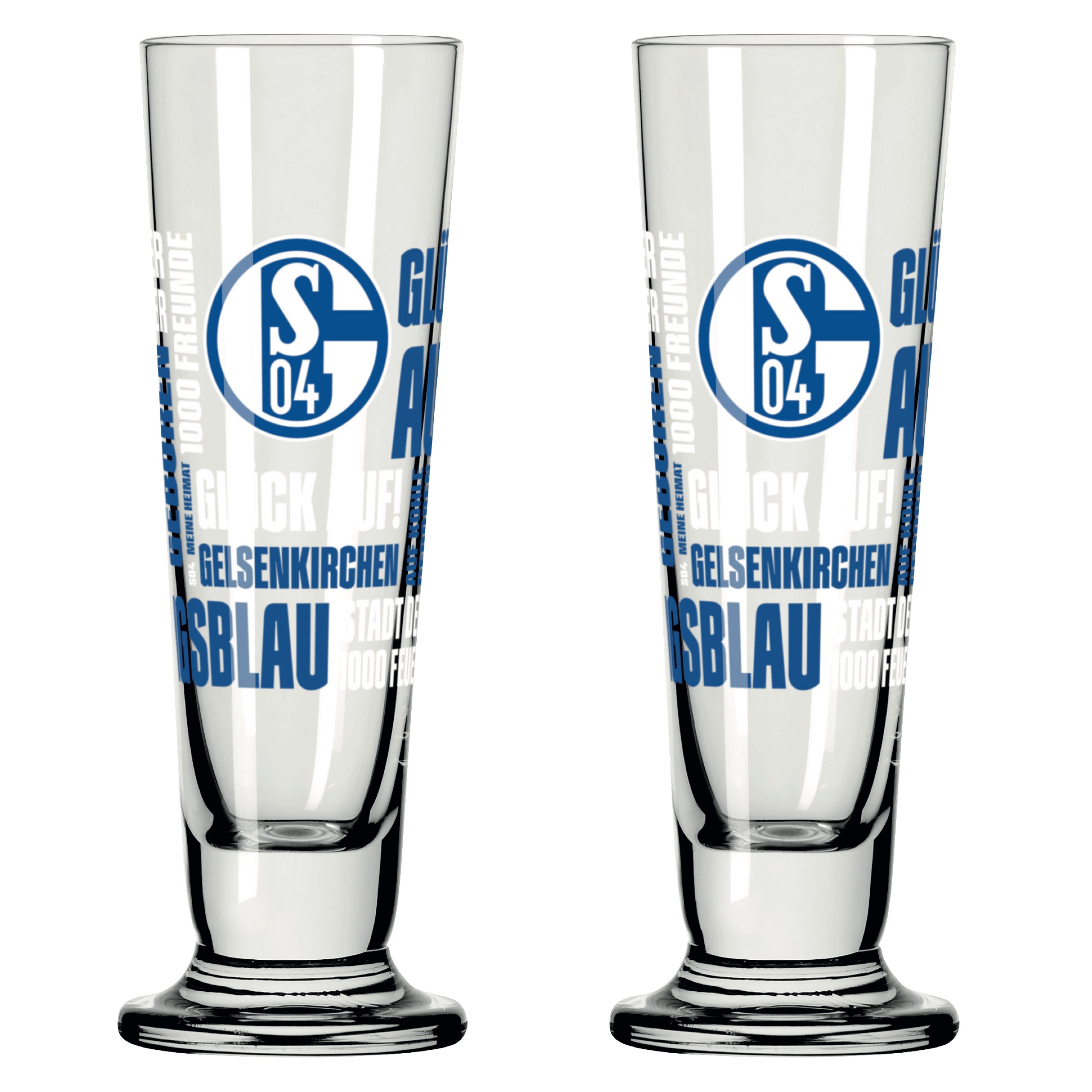 Schnapsgläser Schalke 04