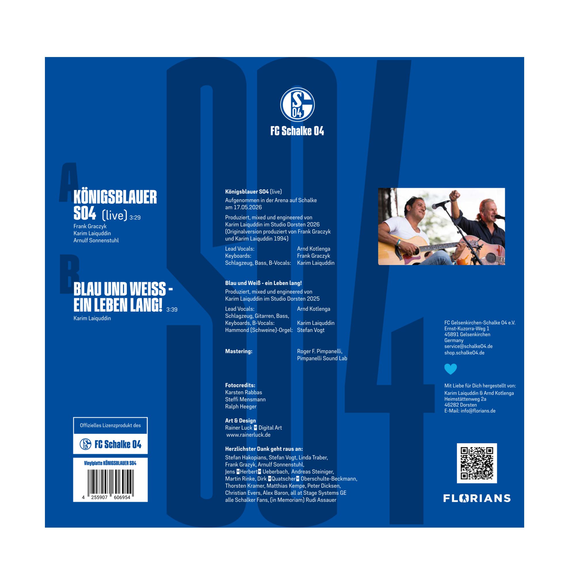 Vinylplatte KÖNIGSBLAUER S04