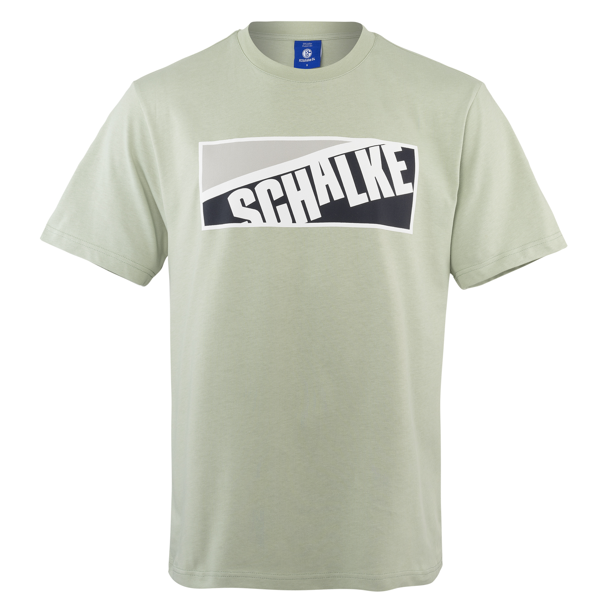 Details für T-Shirt urban casual hellgrün