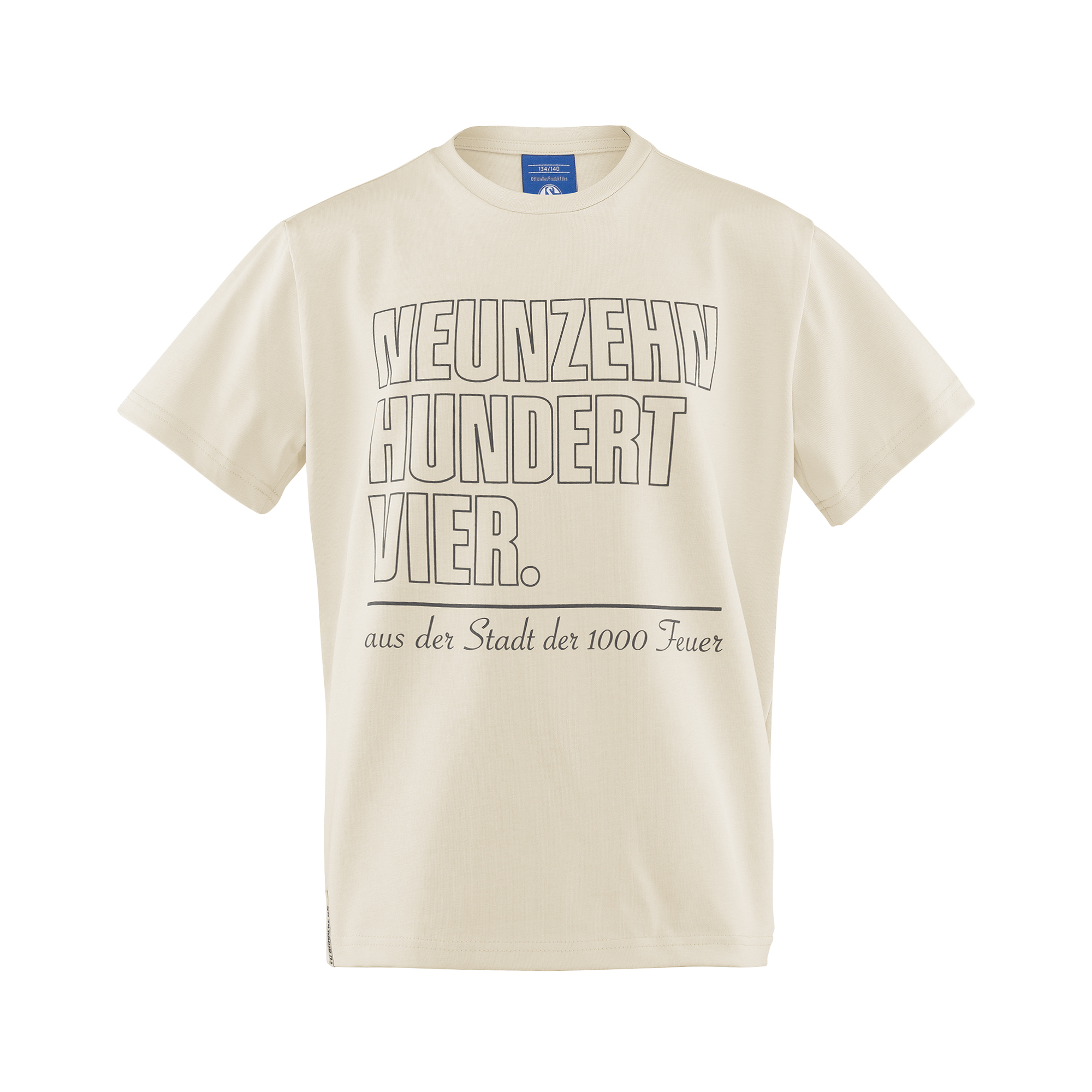 Details für T-Shirt Kids neunzehnhundertvier creme