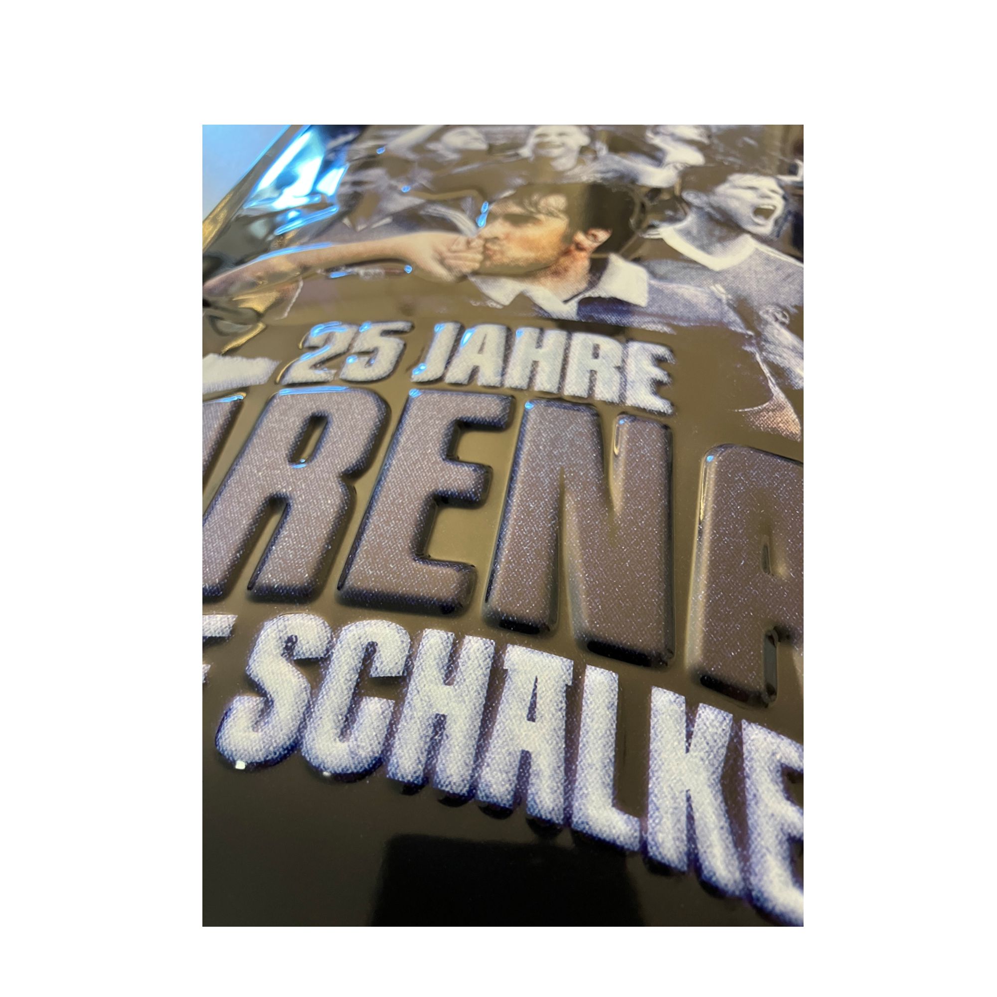 Blechschild 25 Jahre Arena