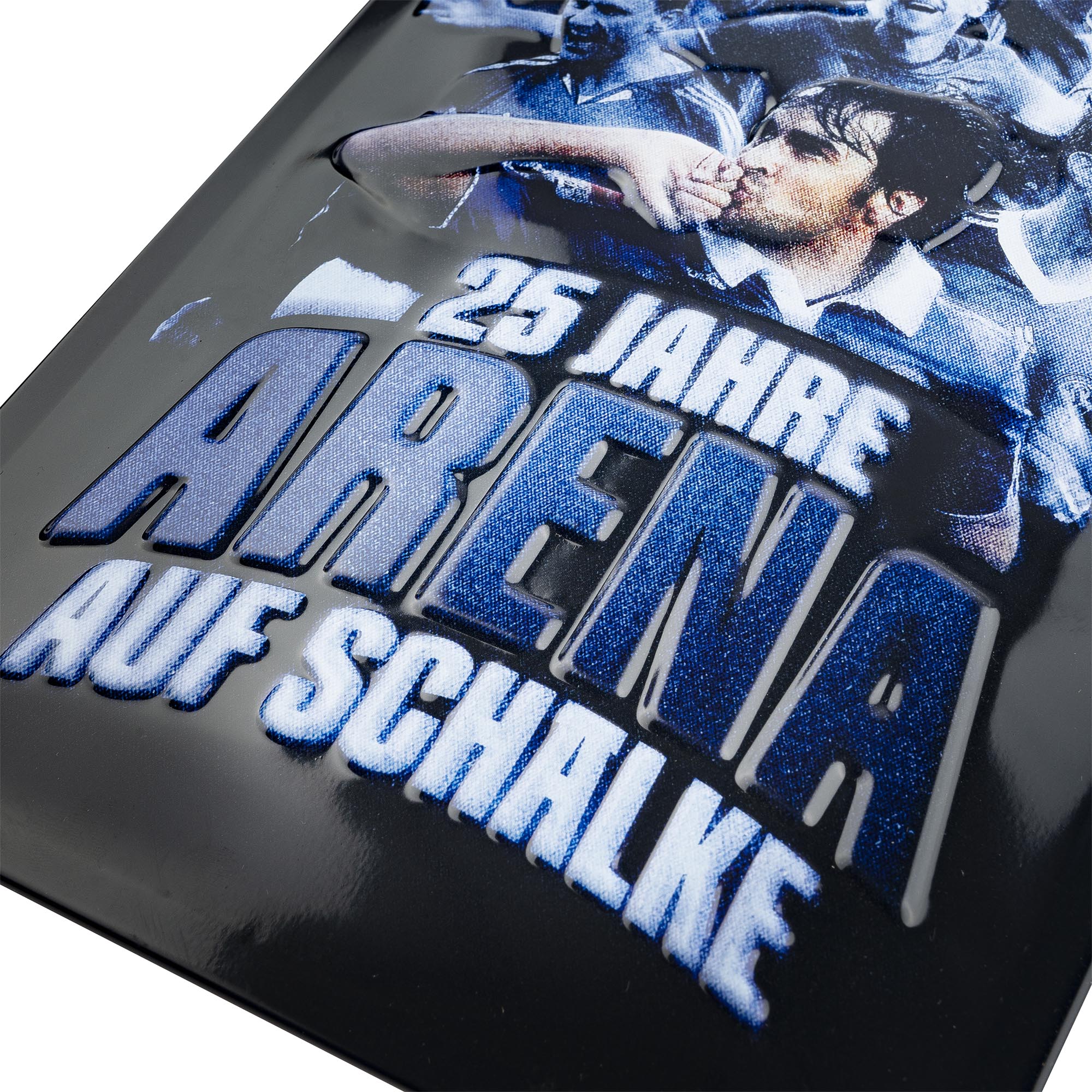 Blechschild 25 Jahre Arena