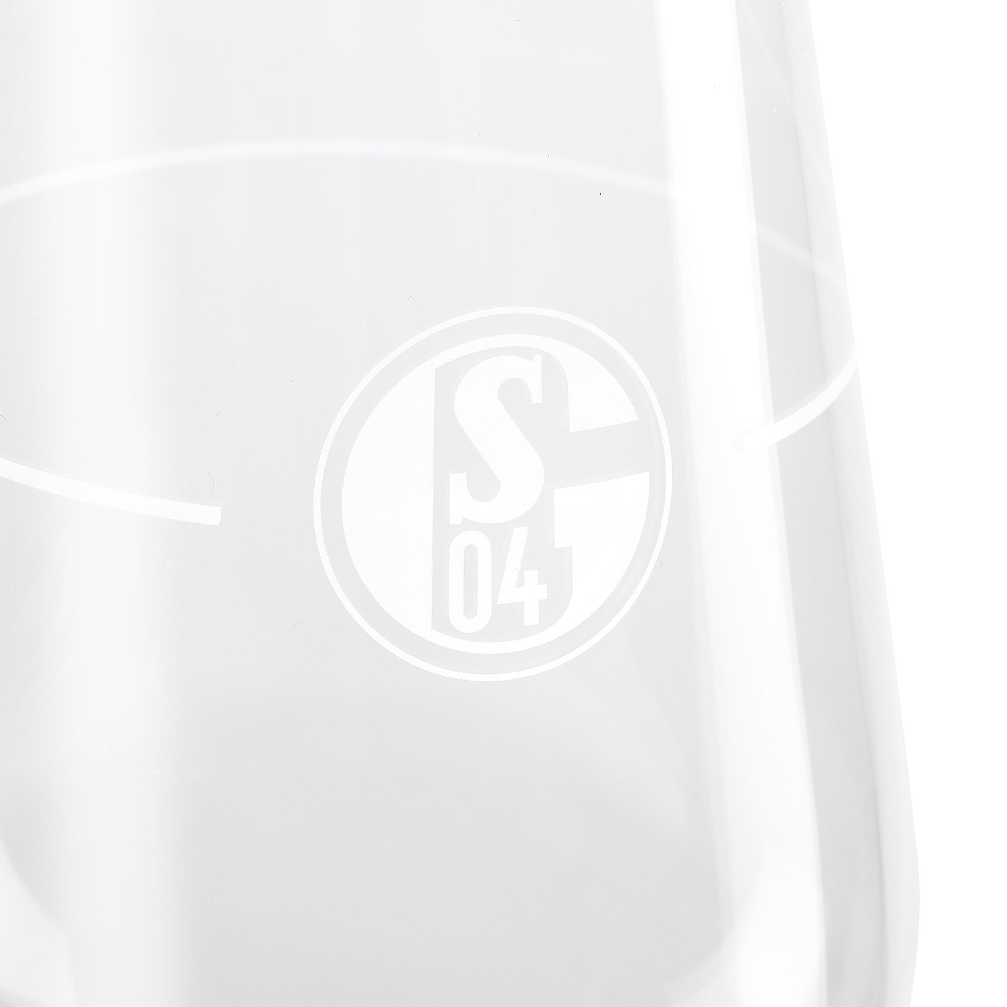 gelasertes Schalke Logo