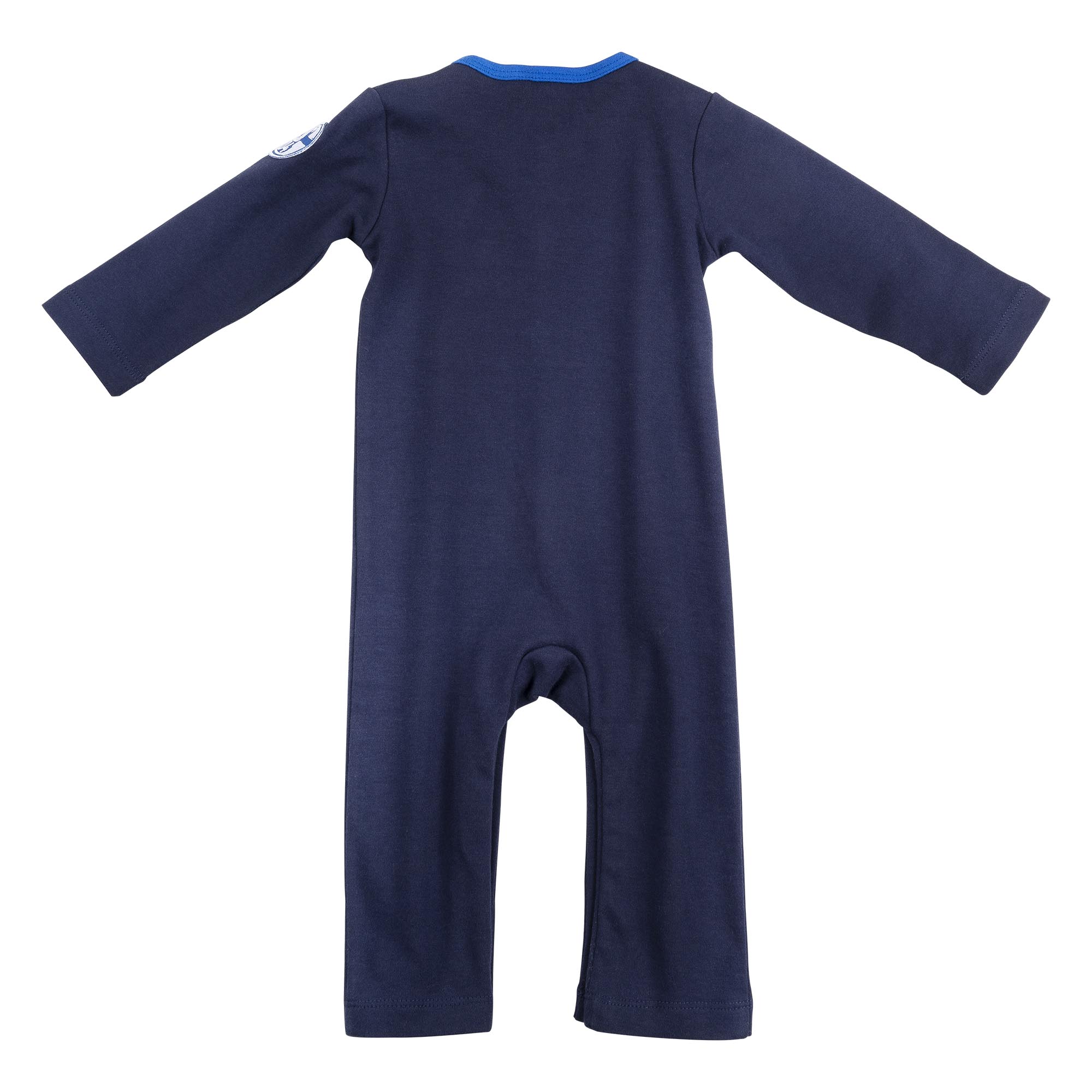 S04 Baby Strampler navy