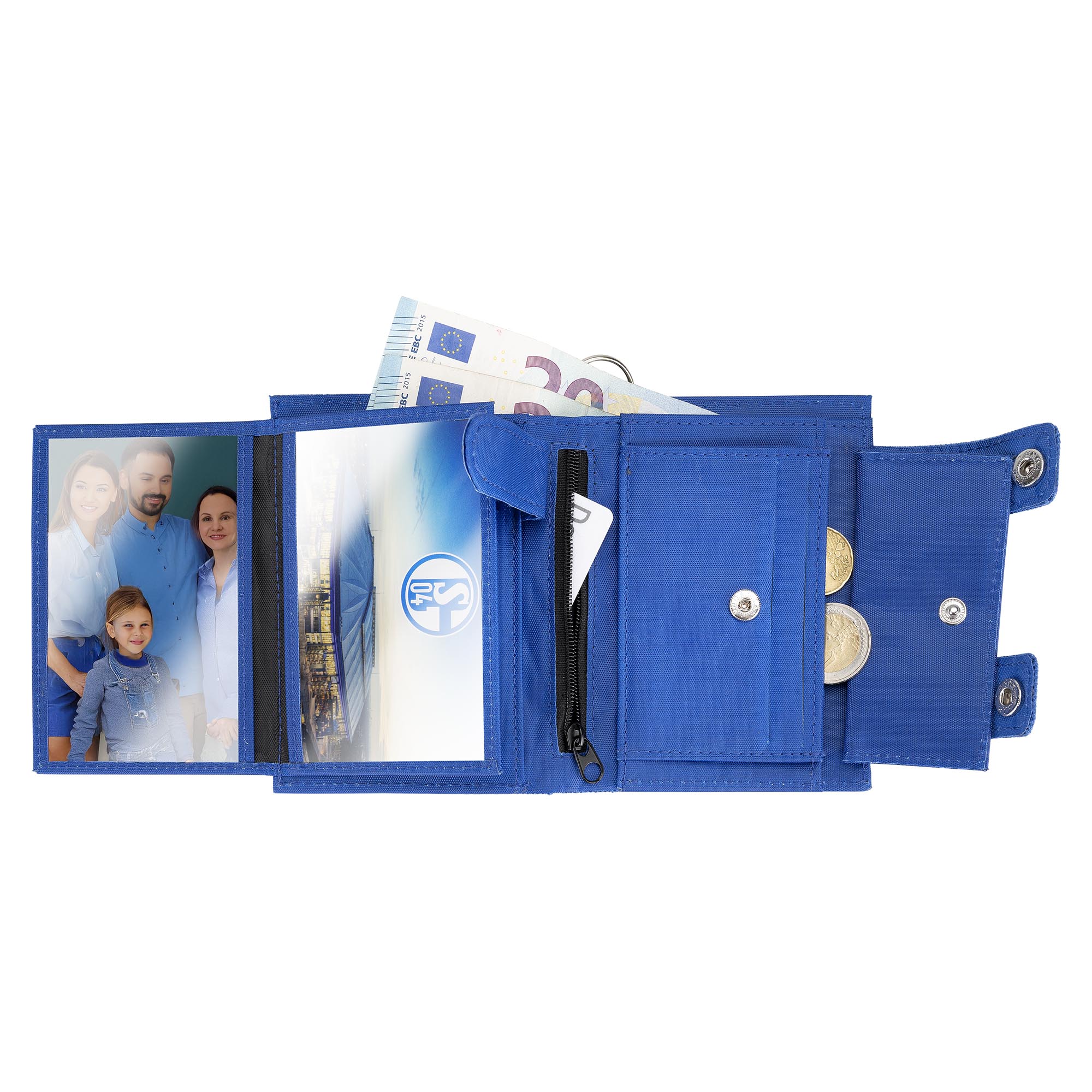 Geldbörse aufgeklappt