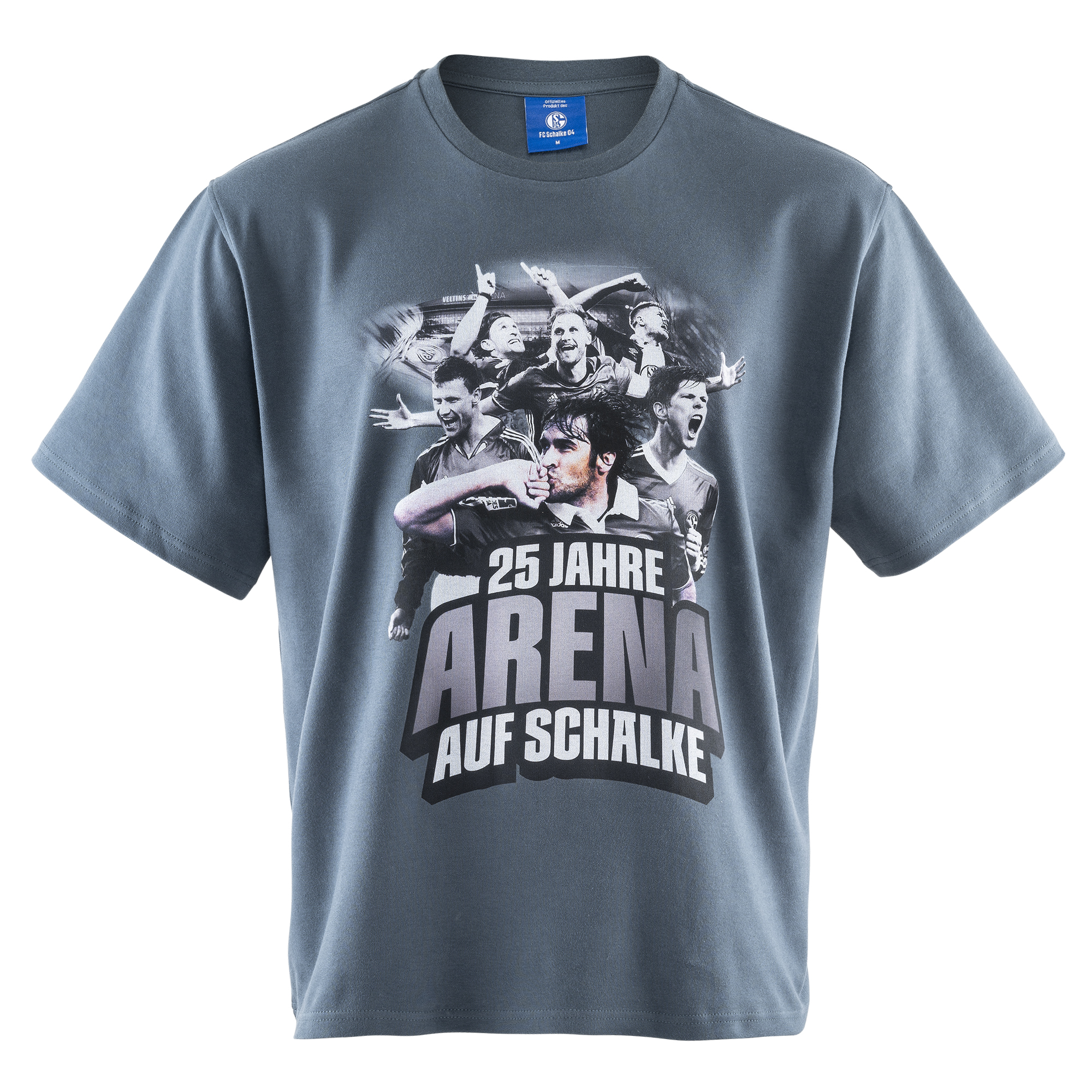 Details für T-Shirt Arena washed grau