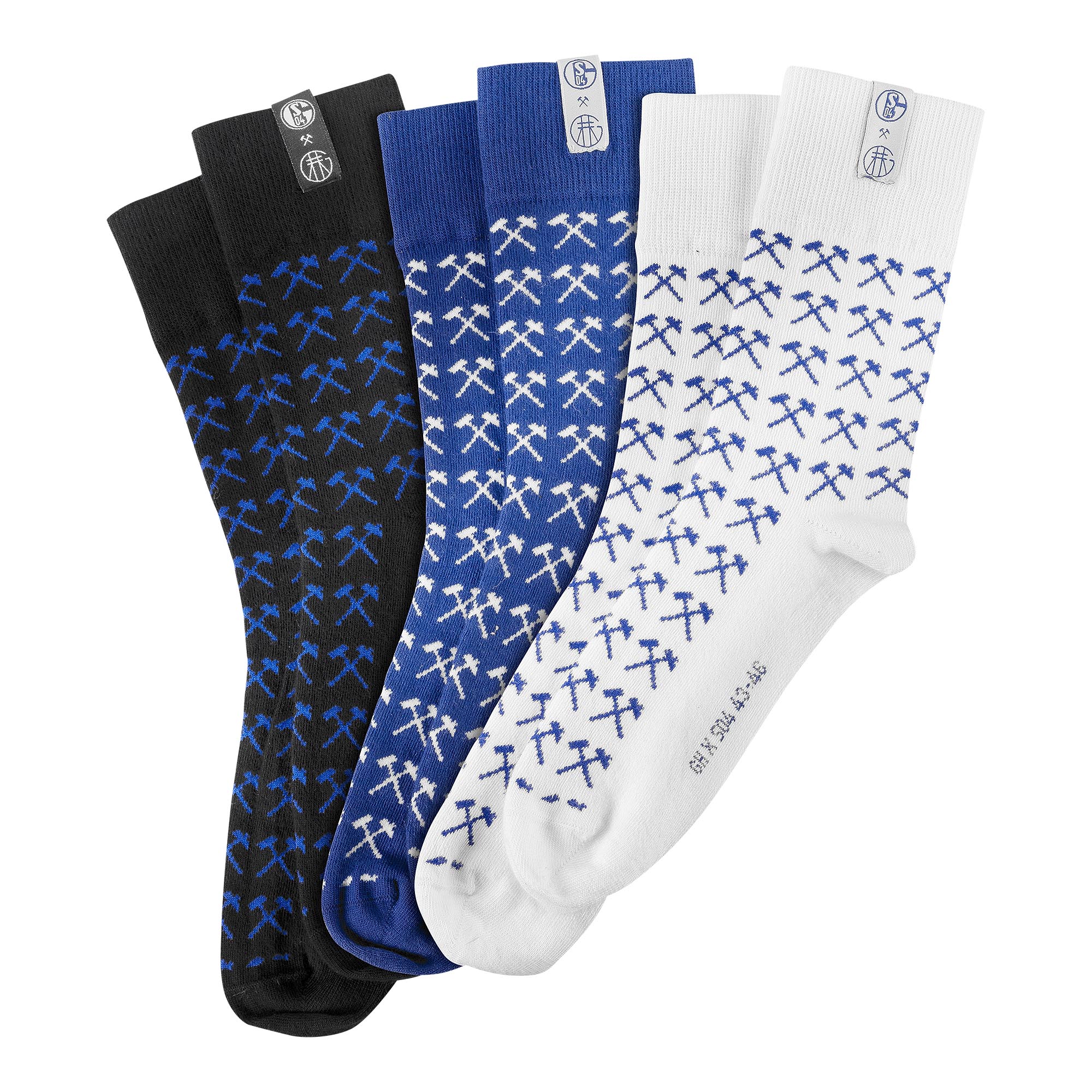 Socken S04 x GH Schlägel & Eisen 3er-Pack