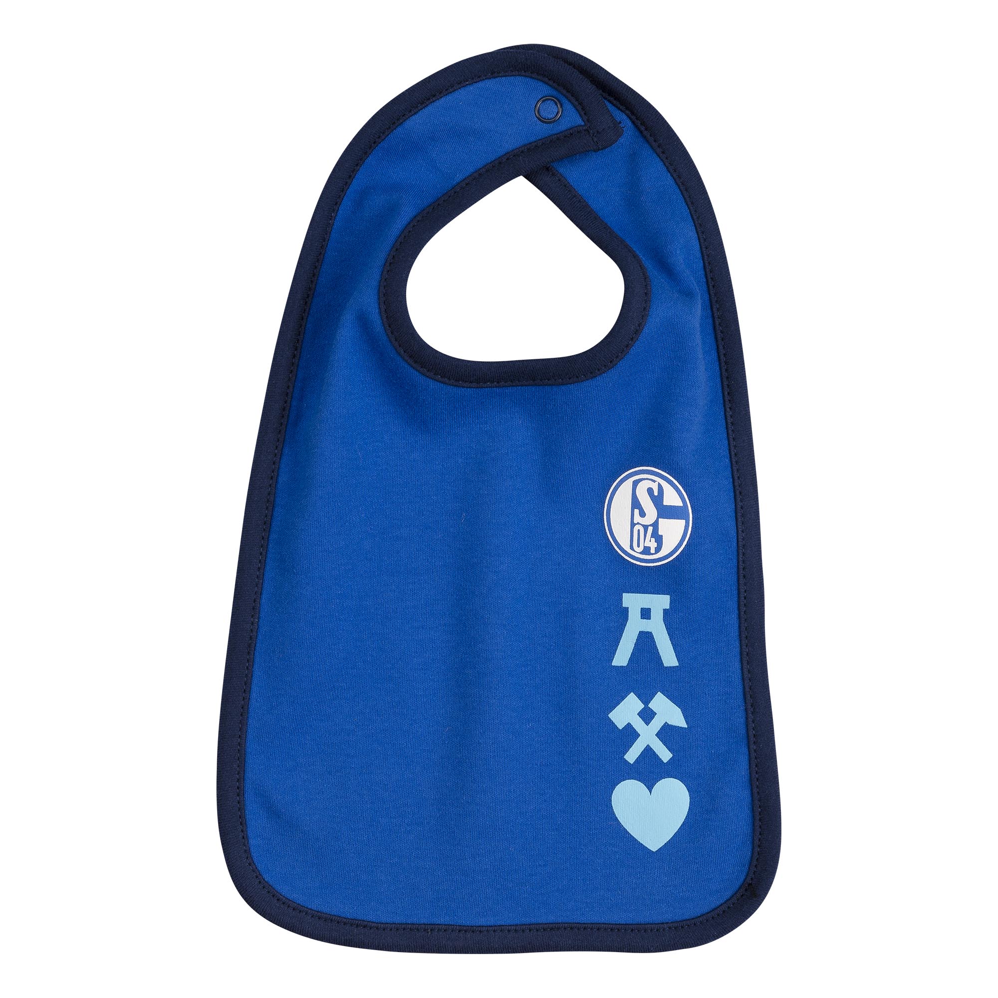 S04 Lätzchen Baby königsblau