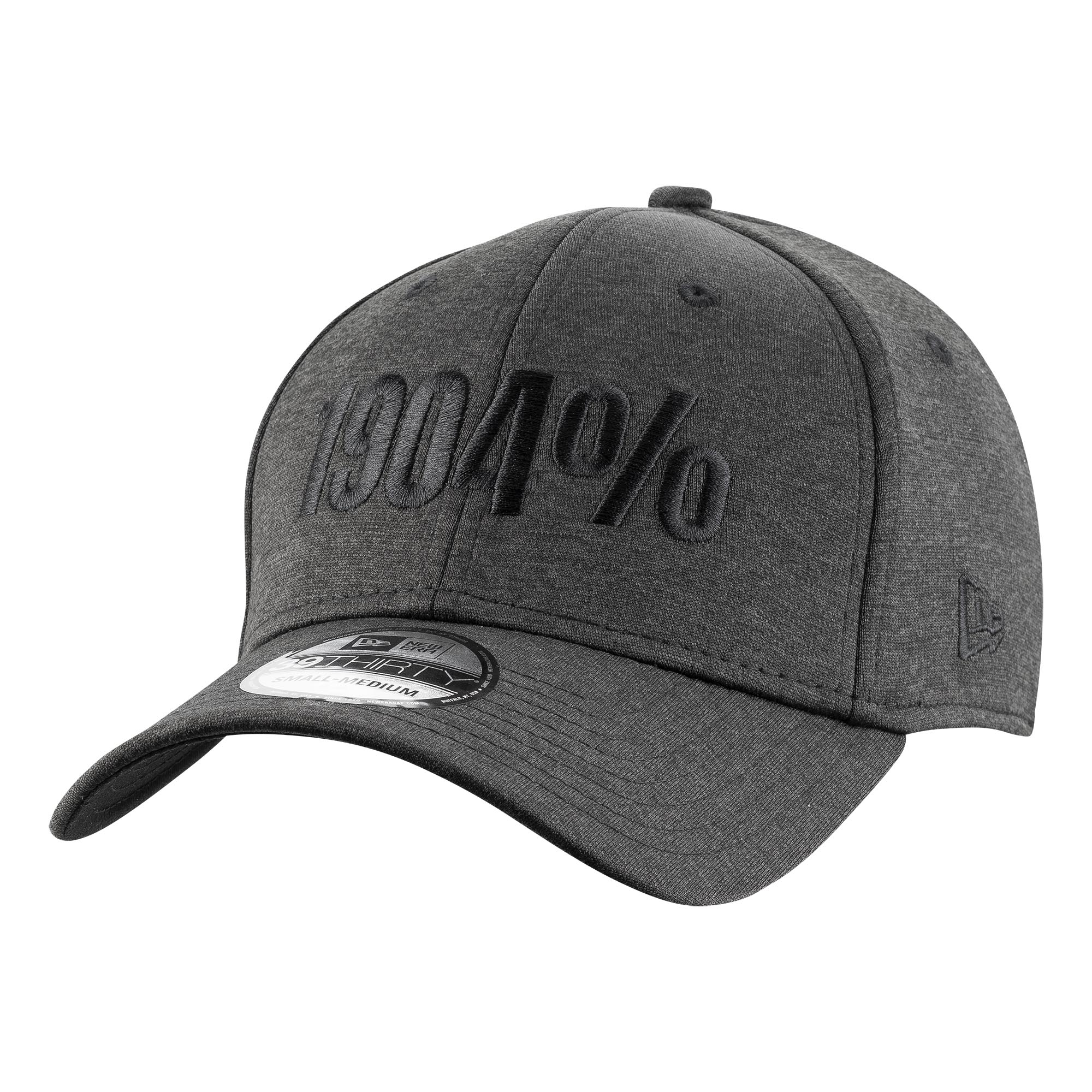 Details für New Era Cap 39Thirty anthrazit