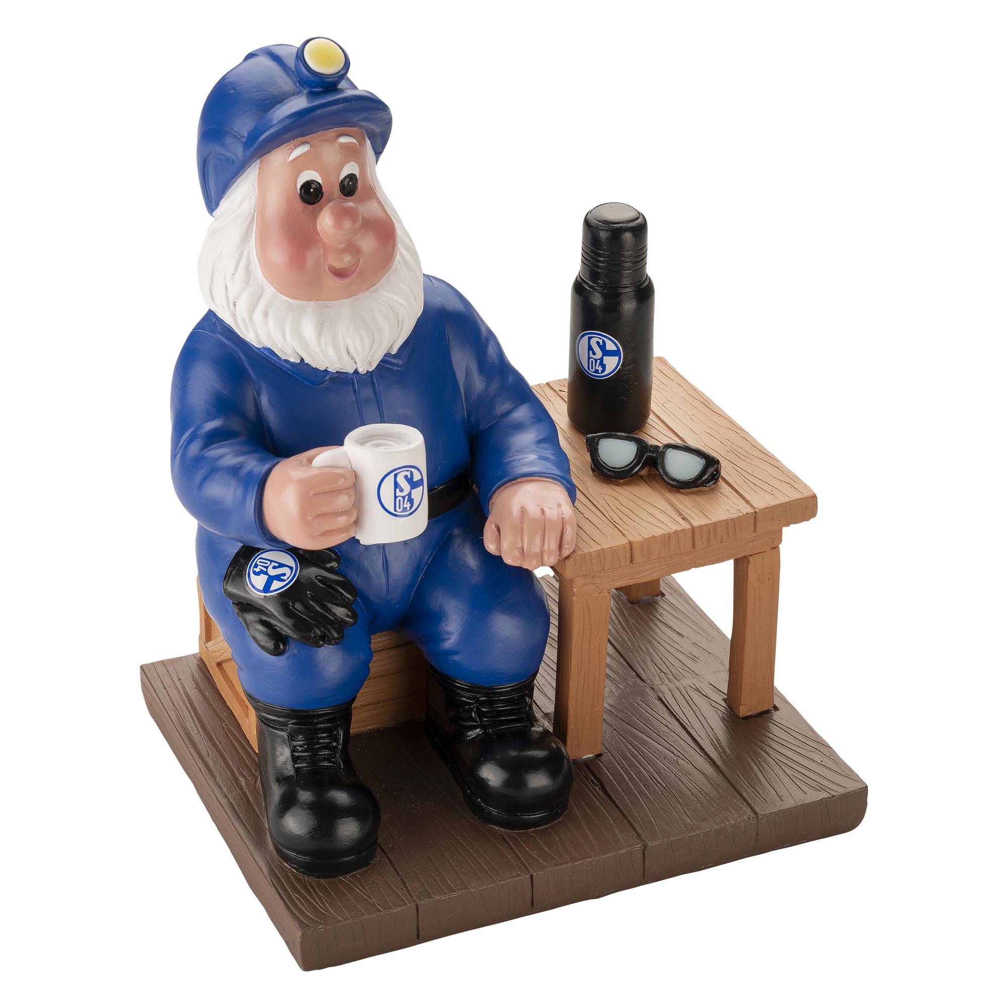 Schalke 04 Gartenzwerg 