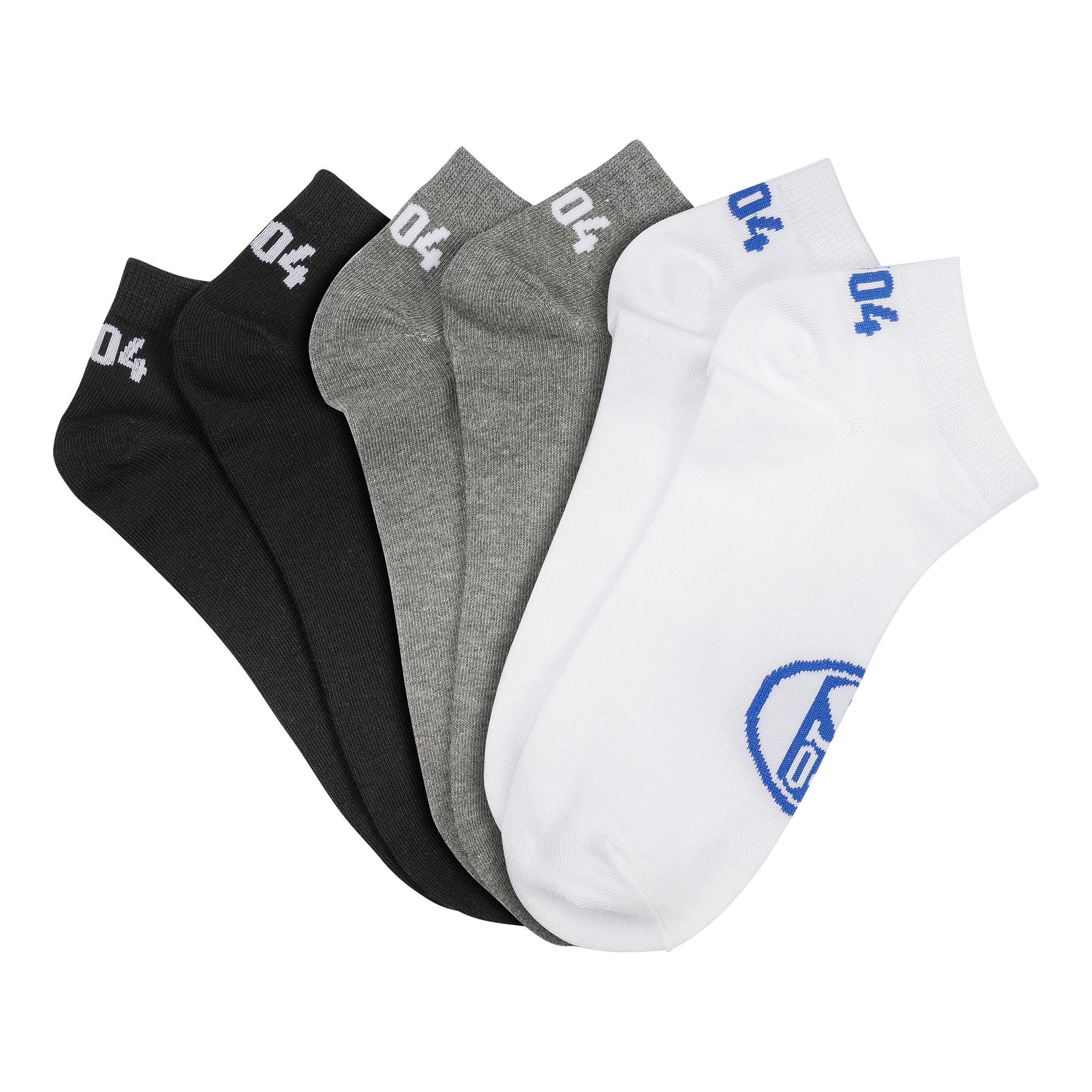Socken 3er Pack Sneaker Logo
