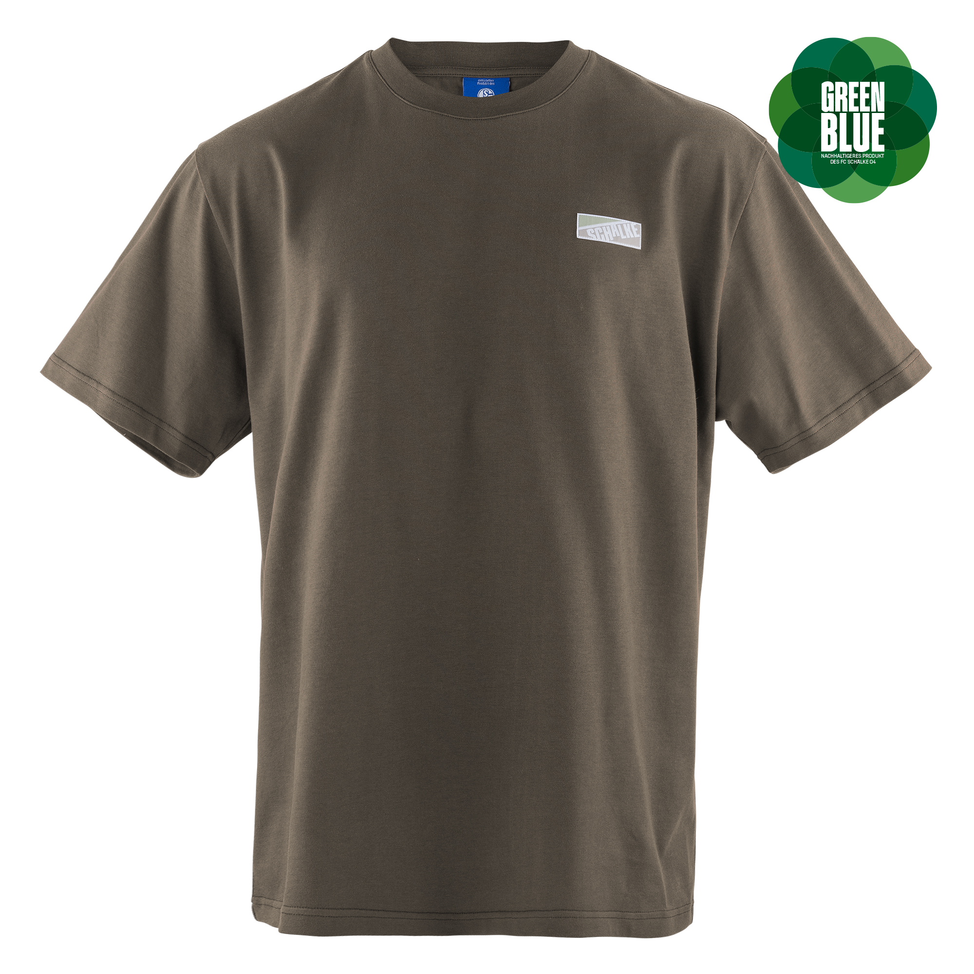 Details für T-Shirt urban casual braun